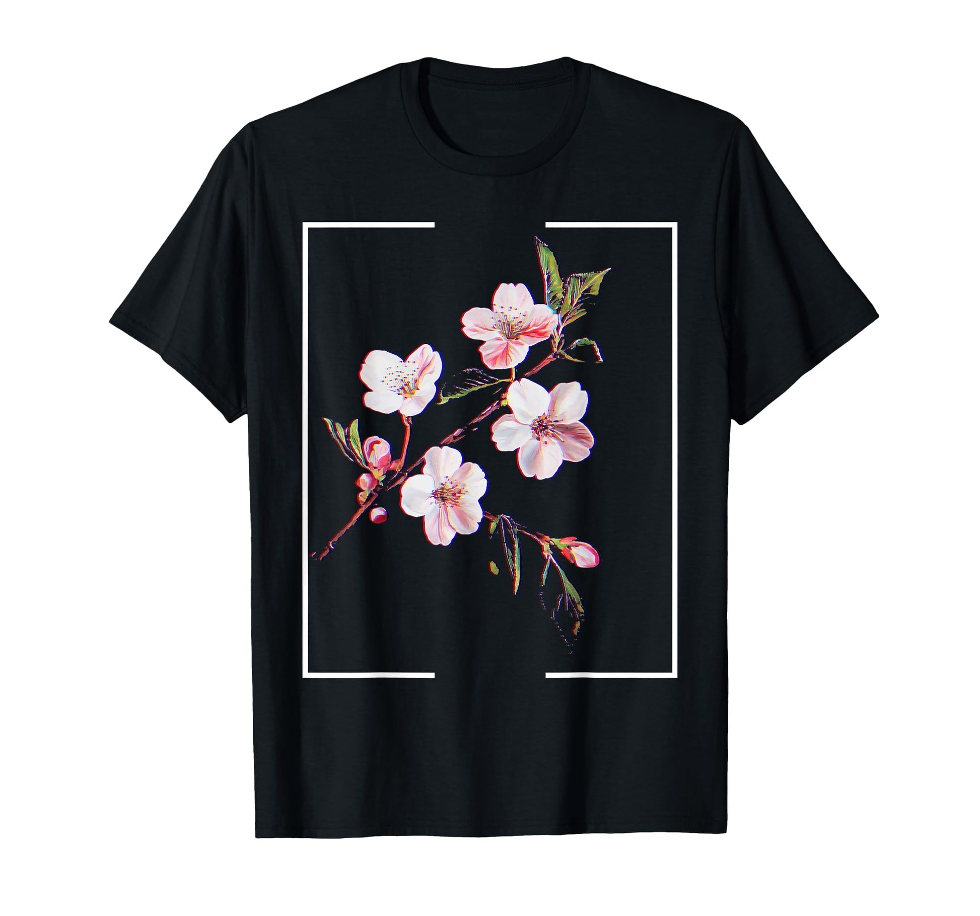 Cherry Blossom Japanese Aesthetic T-Shirt - Custom Art Print Unisex - T-Shirt, Sweatshirt, Hoodie