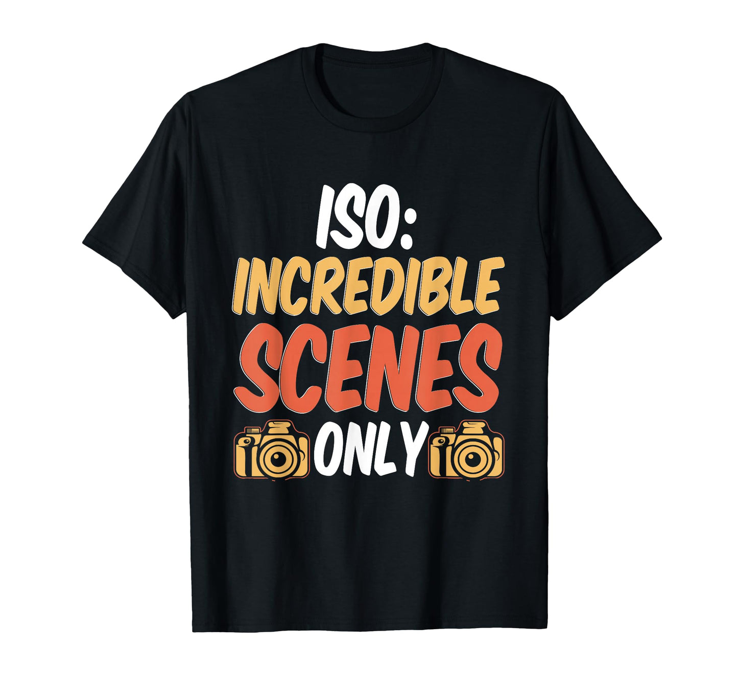 Photo Camera Photographer Flash T-Shirt - Novelty Apparel for Adults - T-Shirt, Sweatshirt, Hoodie