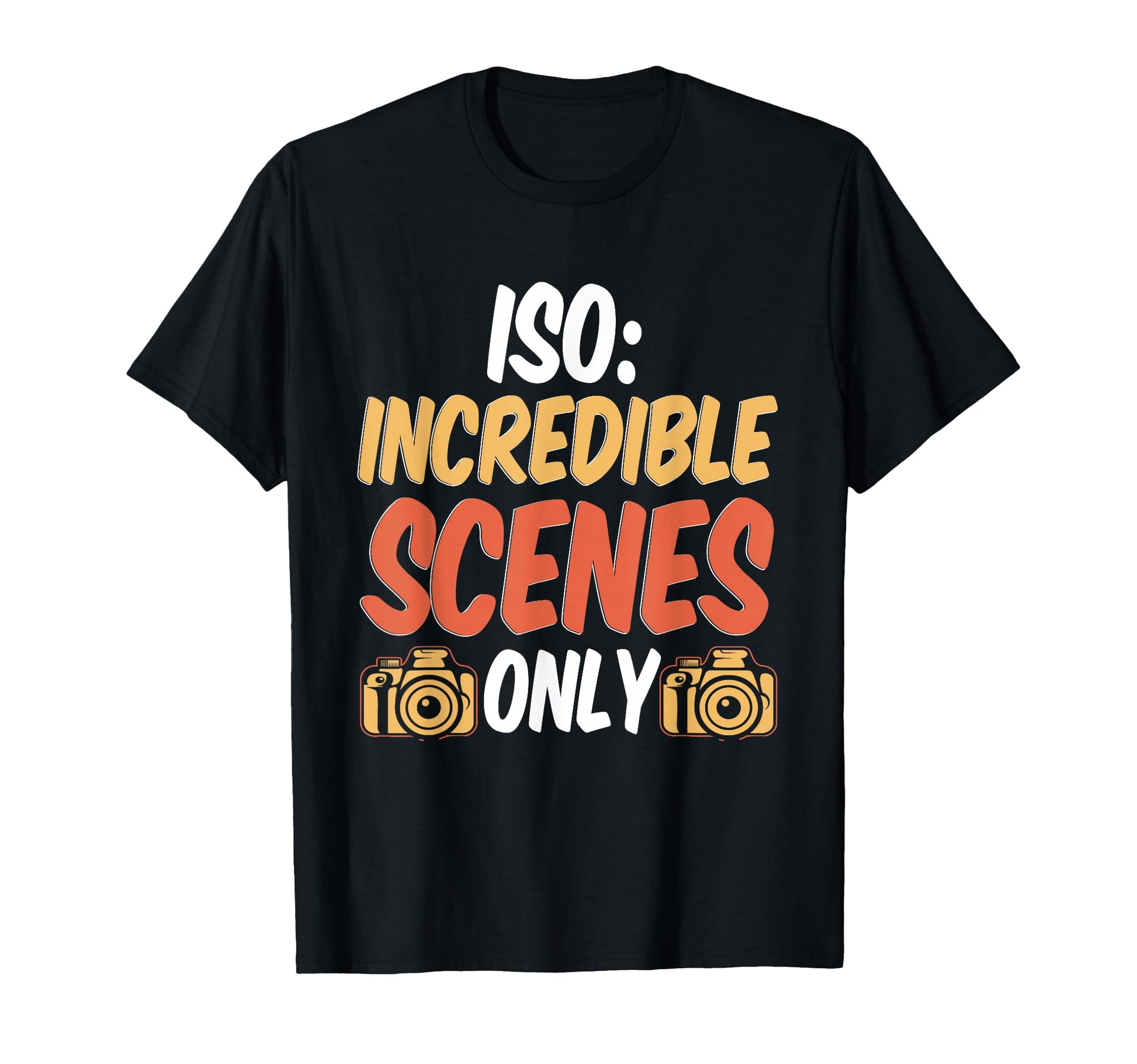 Photo Camera Photographer Flash T-Shirt - Novelty Apparel for Adults - T-Shirt, Sweatshirt, Hoodie