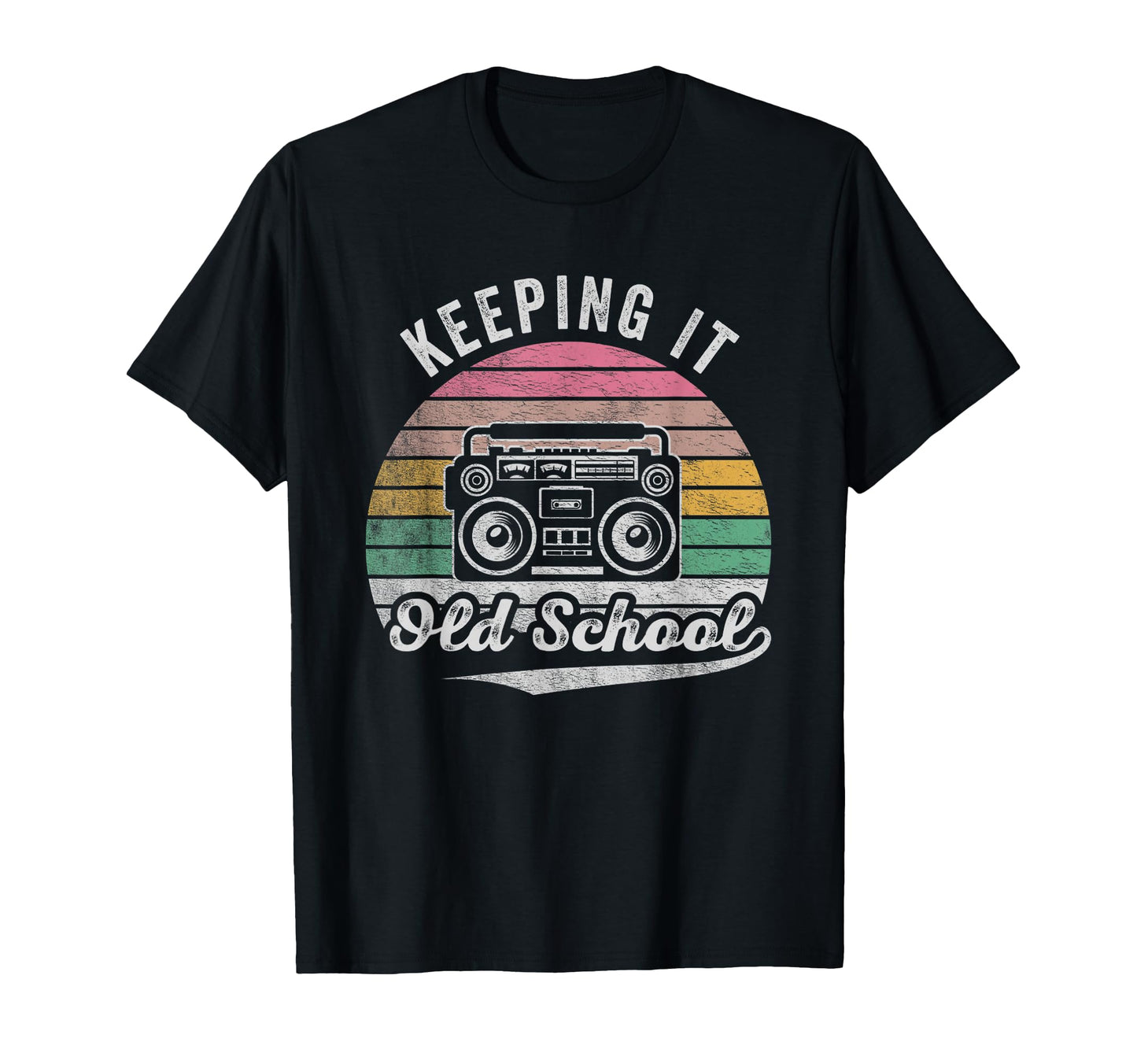 Keeping It Old School 80S 90S T-Shirt - Minimalist Print for Adults - T-Shirt, Sweatshirt, Hoodie