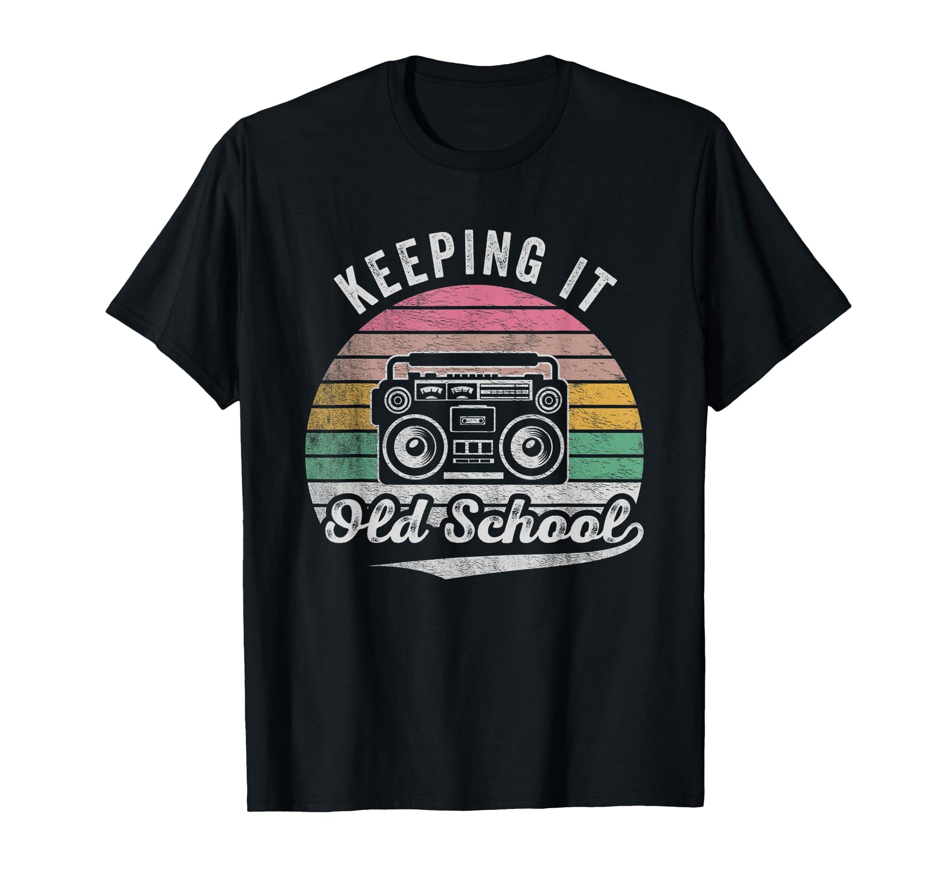 Keeping It Old School 80S 90S T-Shirt - Minimalist Print for Adults - T-Shirt, Sweatshirt, Hoodie