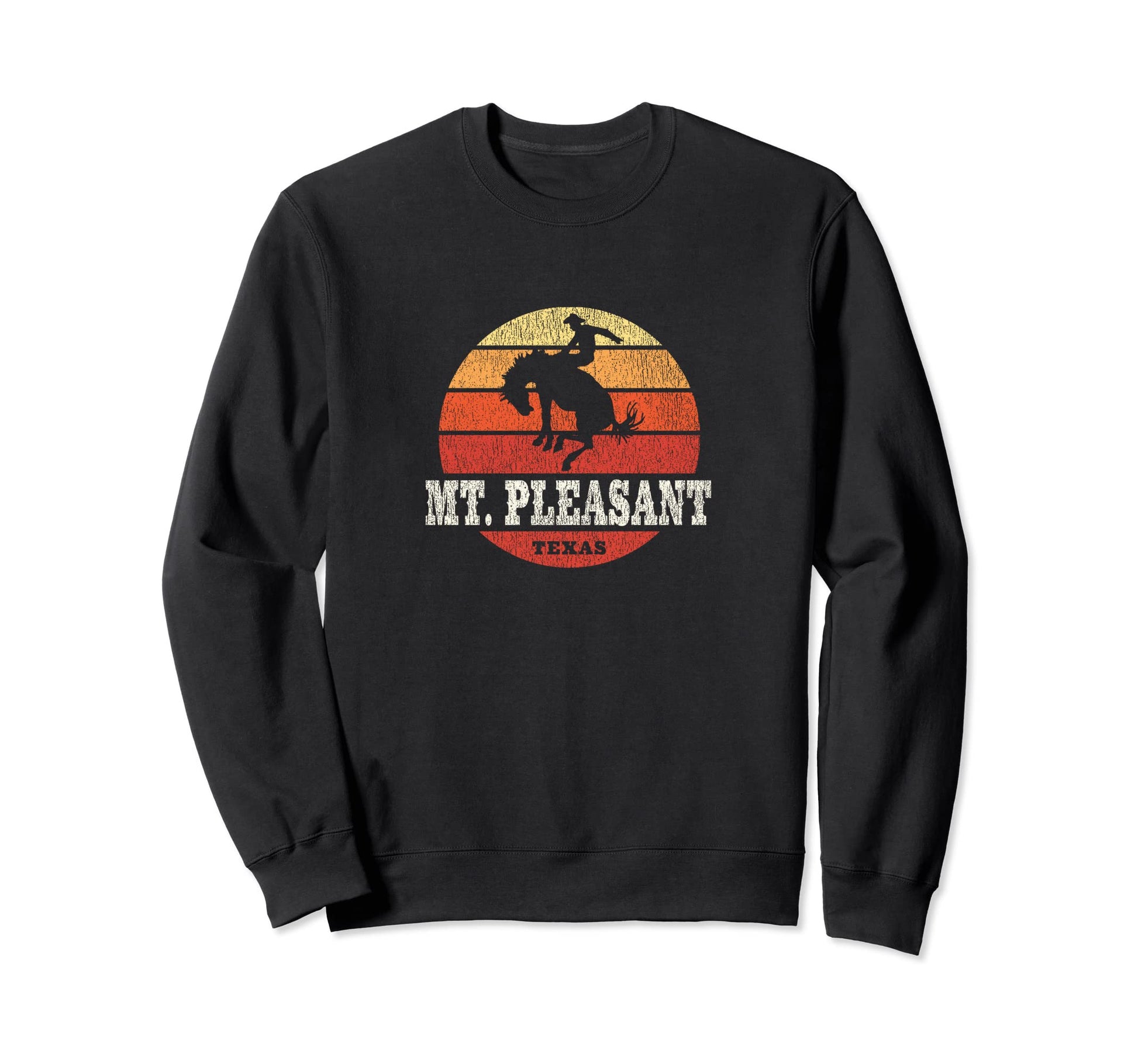 Mount Pleasant Tx Country Western Sweatshirt - Trendy Graphic for Adults - T-Shirt, Sweatshirt, Hoodie