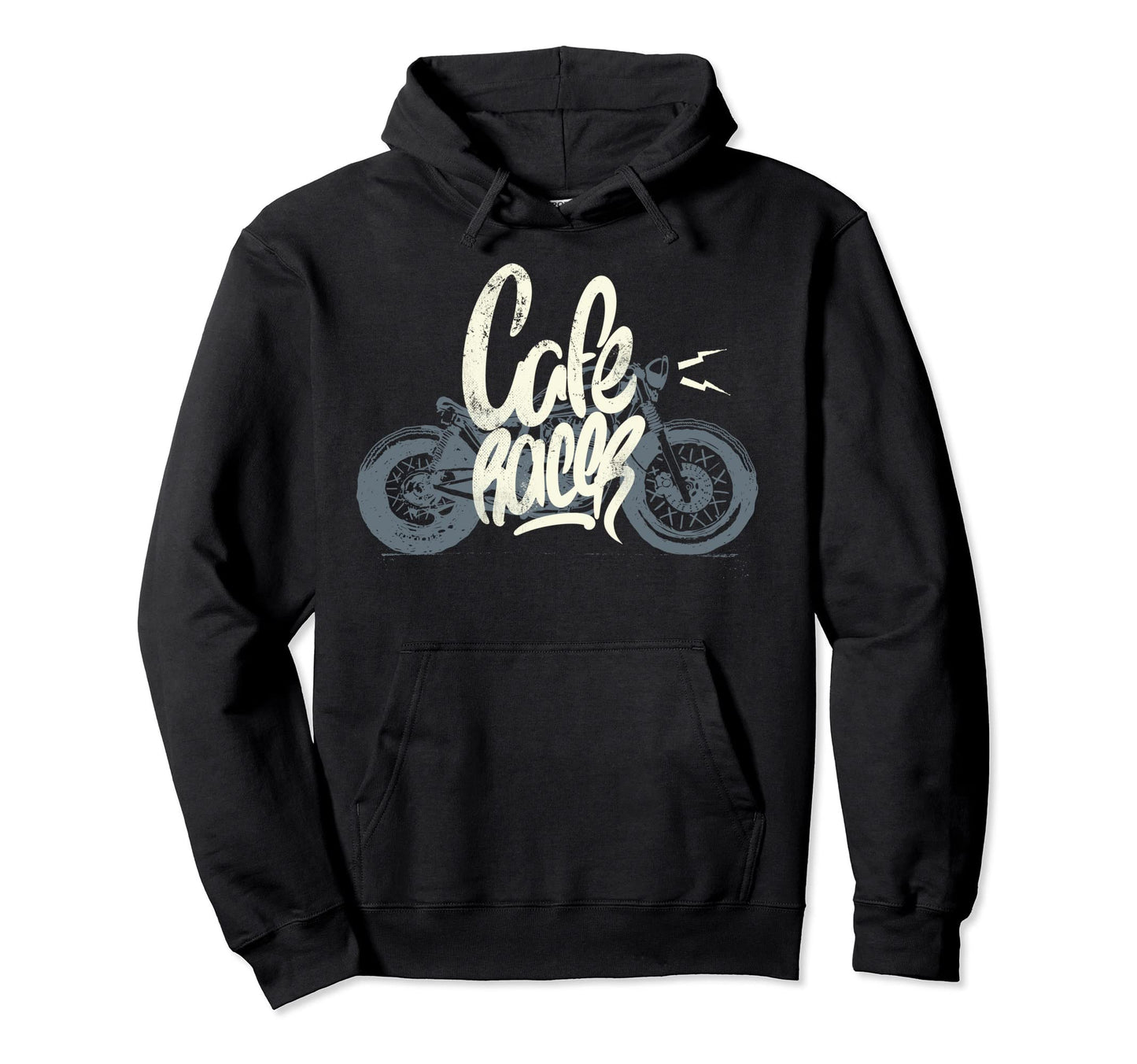 Cafe Racer Motorcycle Custom Bobber Hoodie - Novelty Apparel Men Women - T-Shirt, Sweatshirt, Hoodie