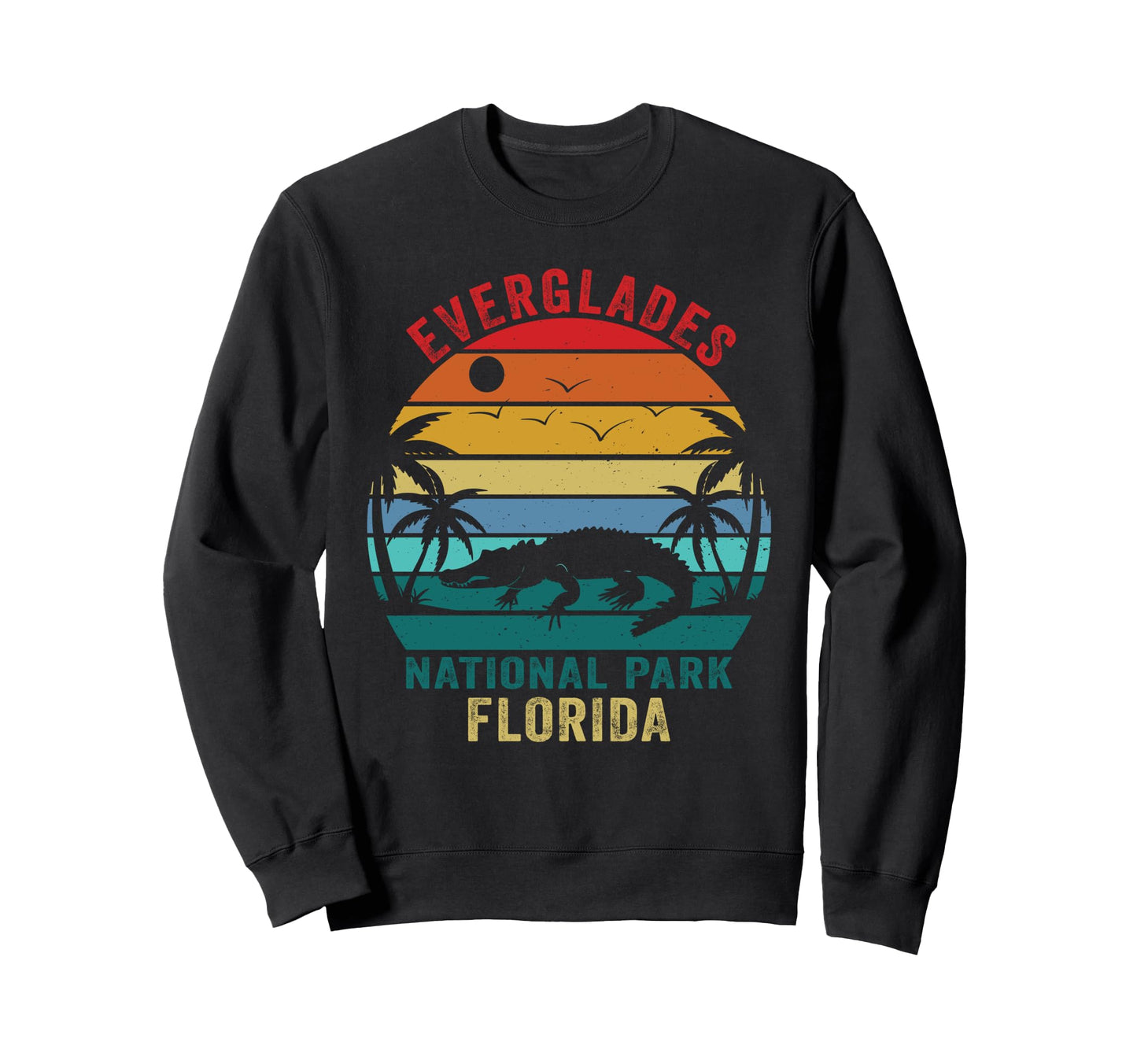 Everglades National Park Sweatshirt - Fun Novelty Design Men Women - T-Shirt, Sweatshirt, Hoodie