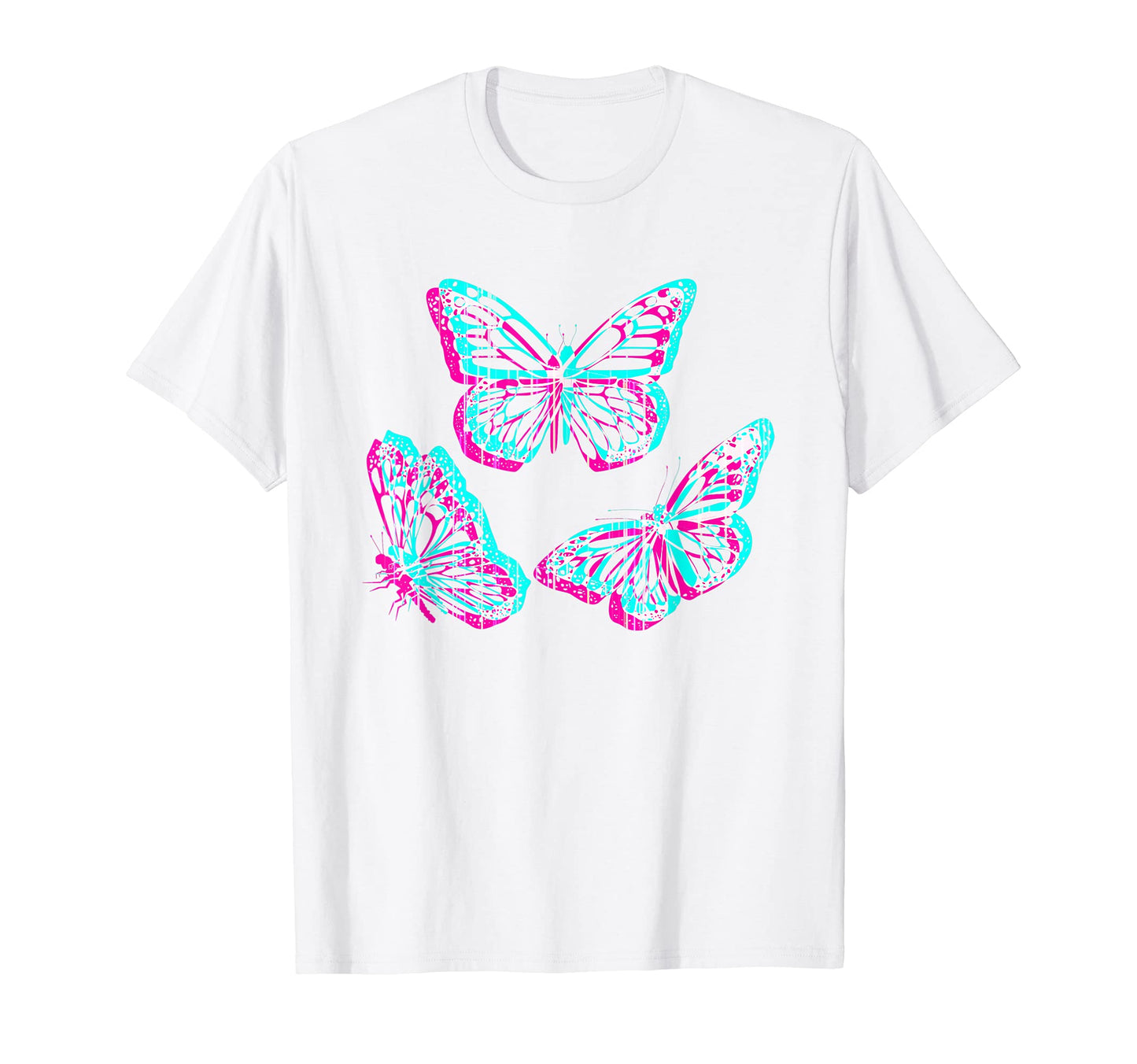 Pastel Goth Aesthetic Butterfly T-Shirt - Custom Art Print for Adults - T-Shirt, Sweatshirt, Hoodie
