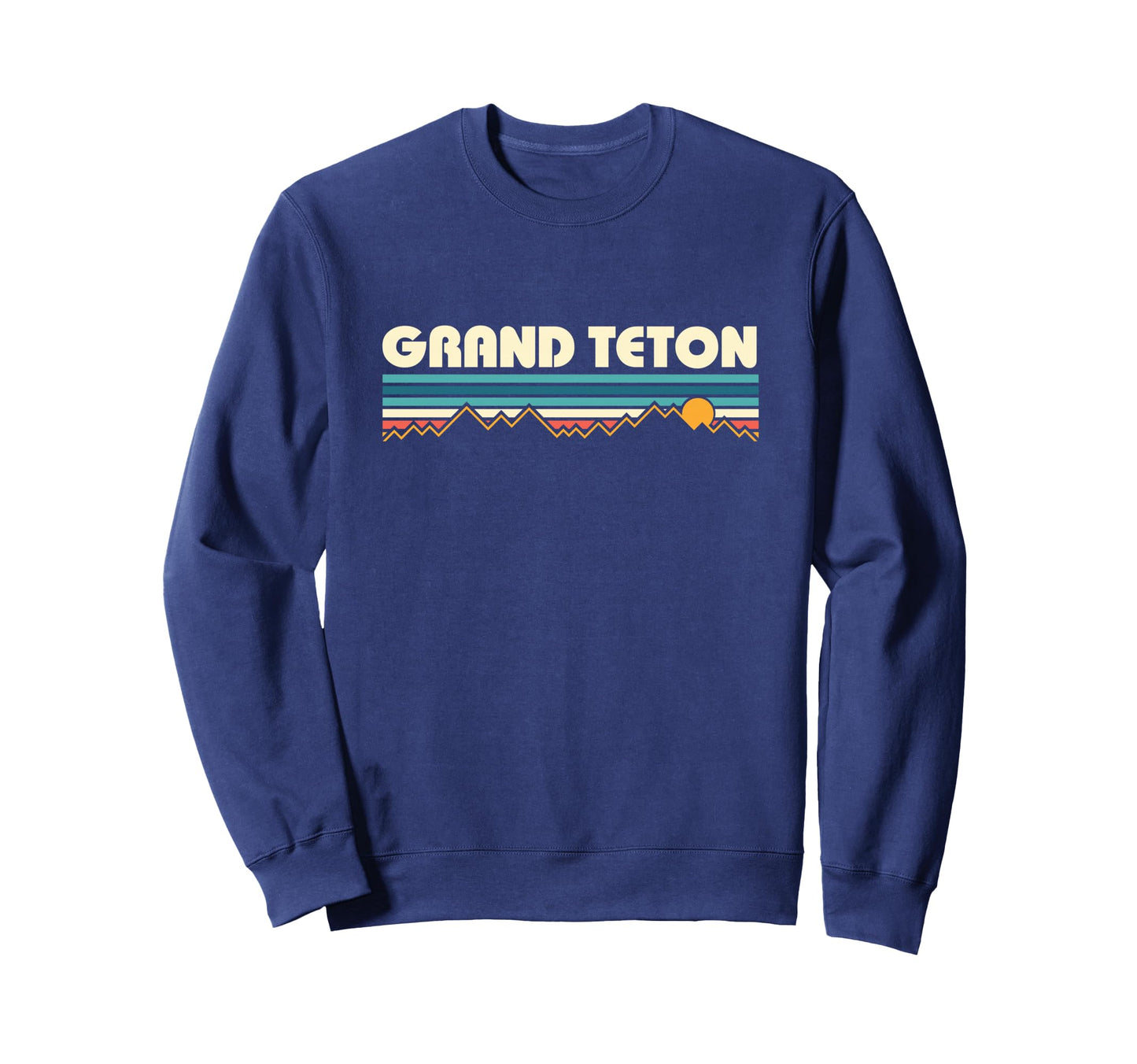 Grand Teton National Park Mountain Sweatshirt - Unique Graphic for Adults - T-Shirt, Sweatshirt, Hoodie