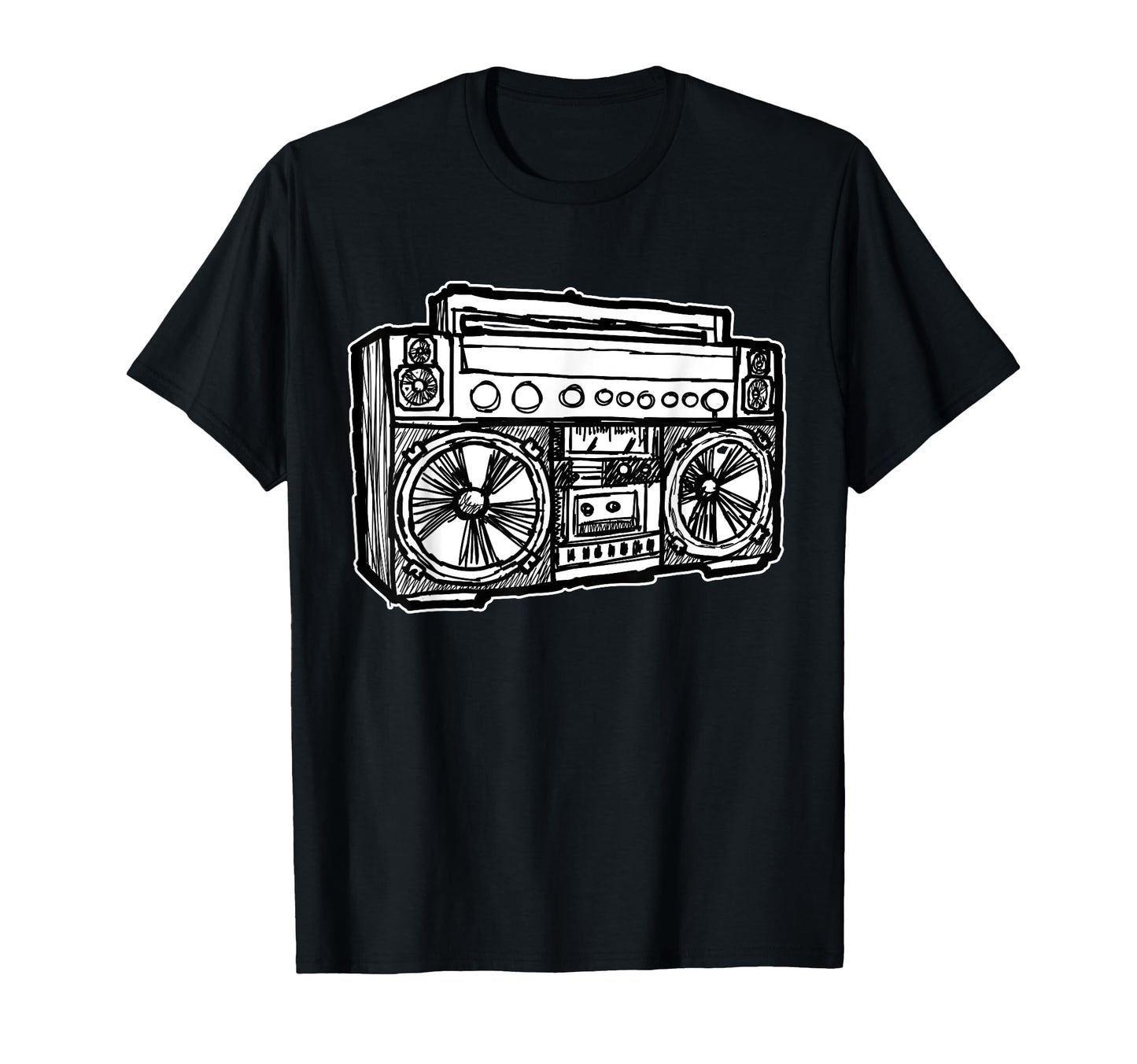 Ghetto Blaster 80S 90S Old School Hip T-Shirt - Novelty Apparel Men Women - T-Shirt, Sweatshirt, Hoodie