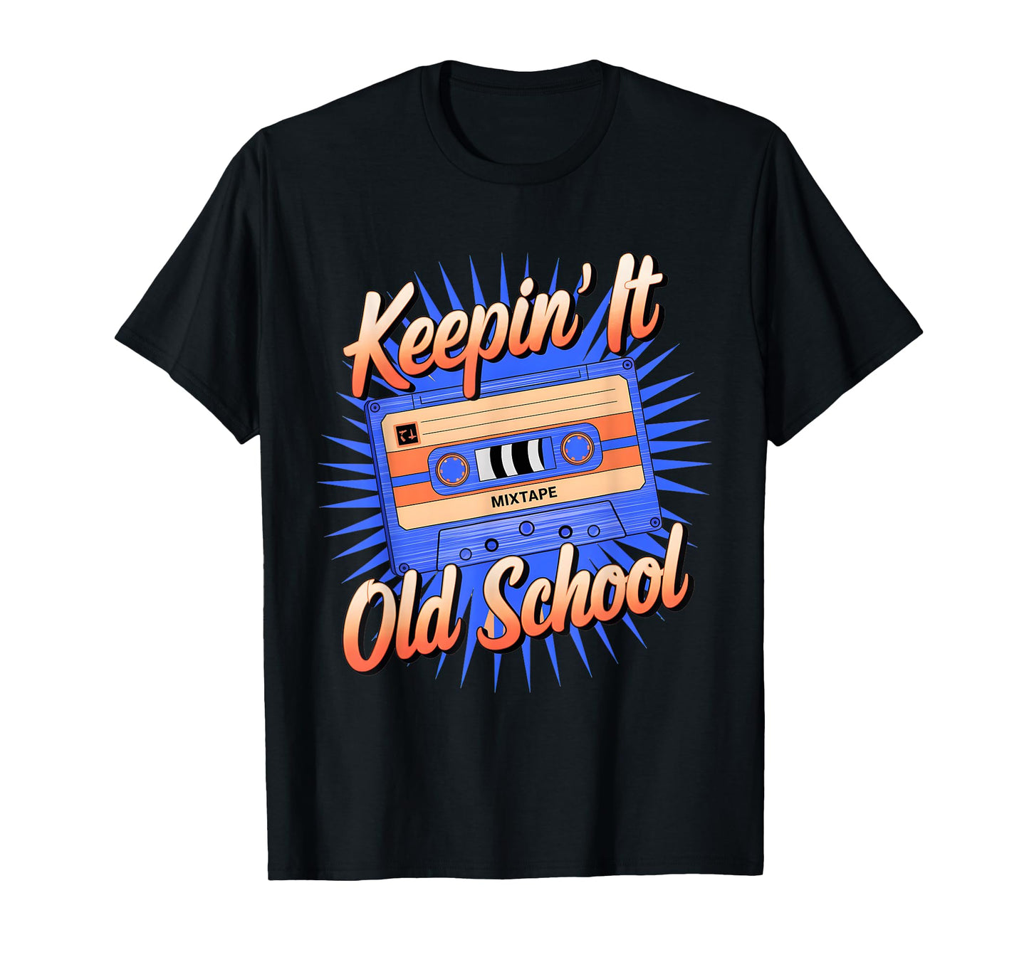 Old School Hip Hop 80S 90S Cassette T-Shirt - Trendy Graphic for Adults - T-Shirt, Sweatshirt, Hoodie