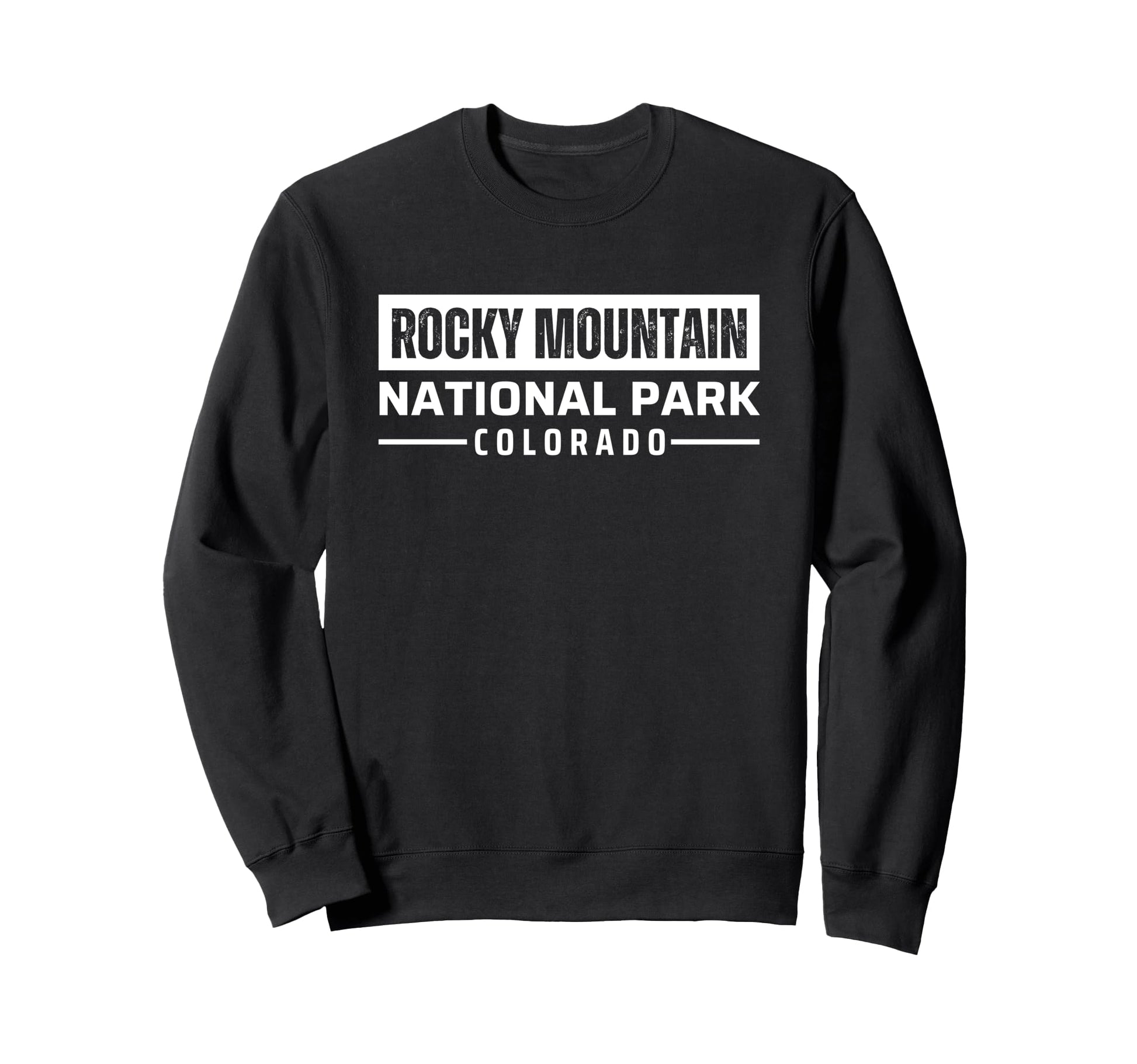 Rocky Mountain National Park Sweatshirt - Minimalist Print for Adults - T-Shirt, Sweatshirt, Hoodie