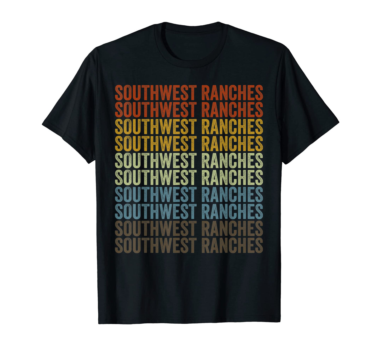 Southwest Ranches City T-Shirt - Custom Art Print for Adults - T-Shirt, Sweatshirt, Hoodie