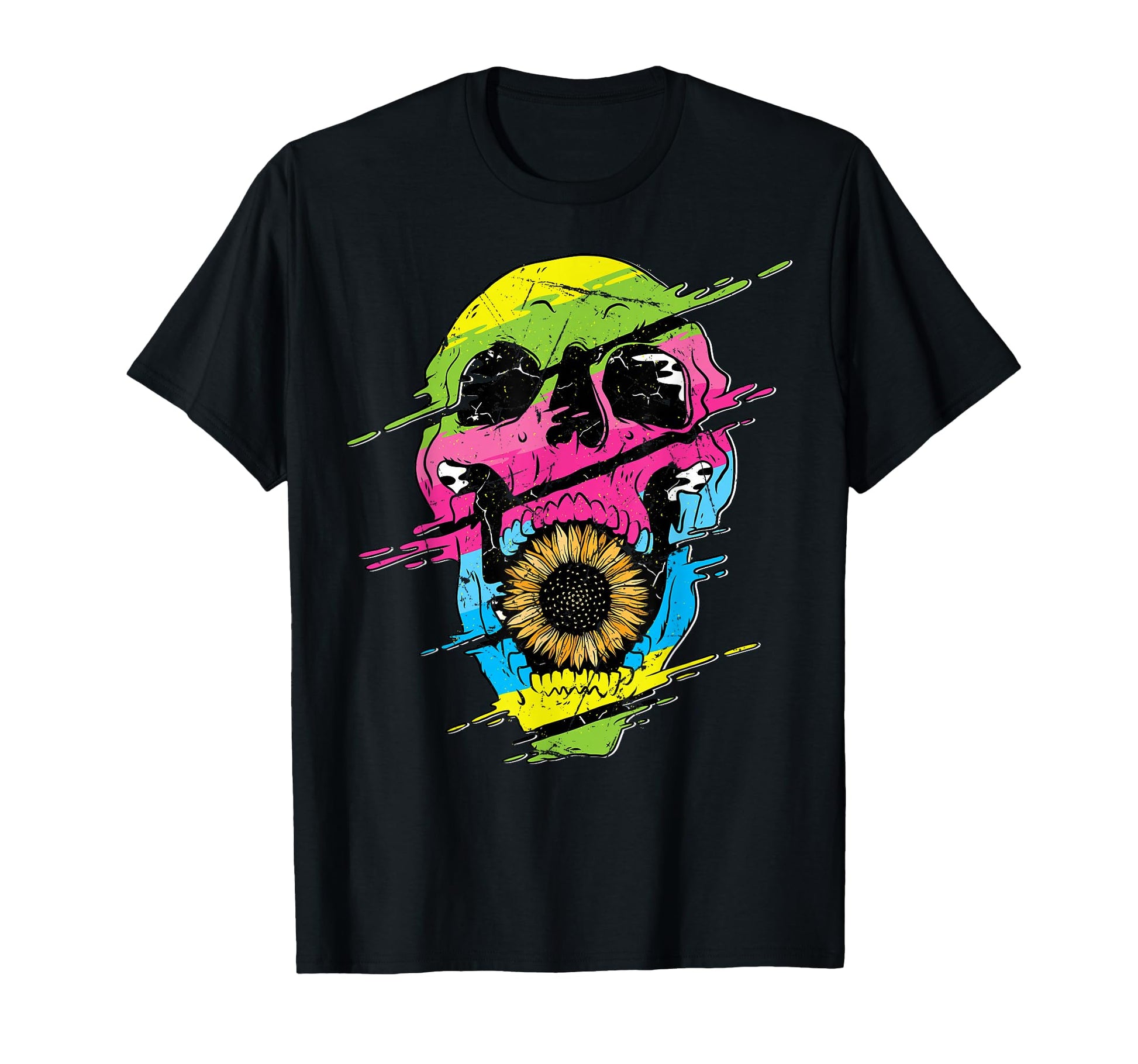 Sunflowers Indie Aesthetic Vaporwave T-Shirt - Minimalist Print Men Women - T-Shirt, Sweatshirt, Hoodie