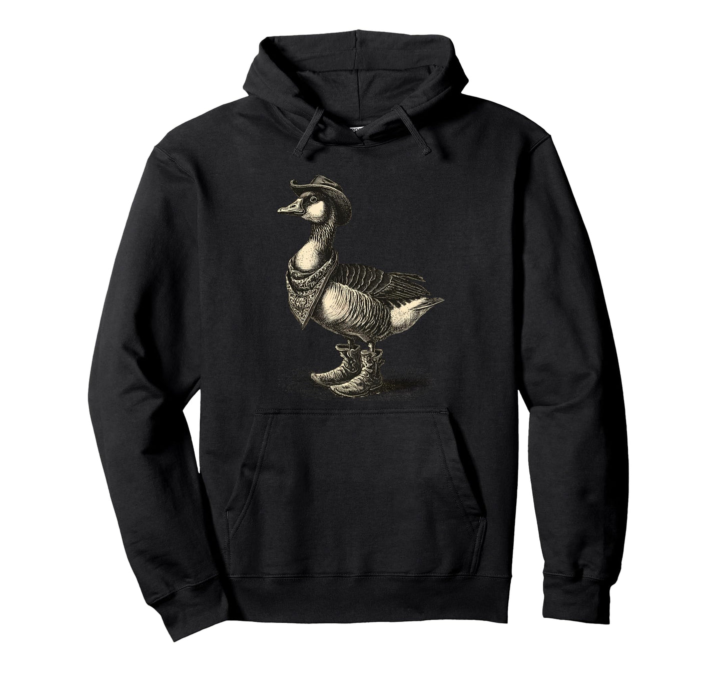 Goose Cowboy Rodeo Cowgirl Western Hoodie - Novelty Apparel Men Women - T-Shirt, Sweatshirt, Hoodie