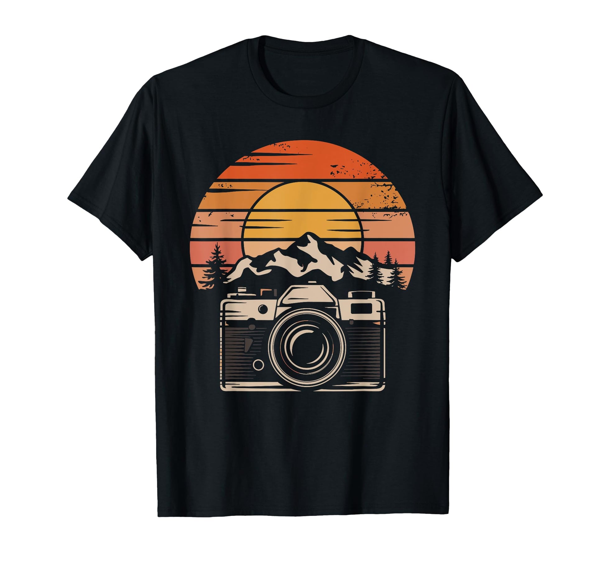 Photography Camera Sunset Photographer T-Shirt - Streetwear Style Unisex - T-Shirt, Sweatshirt, Hoodie