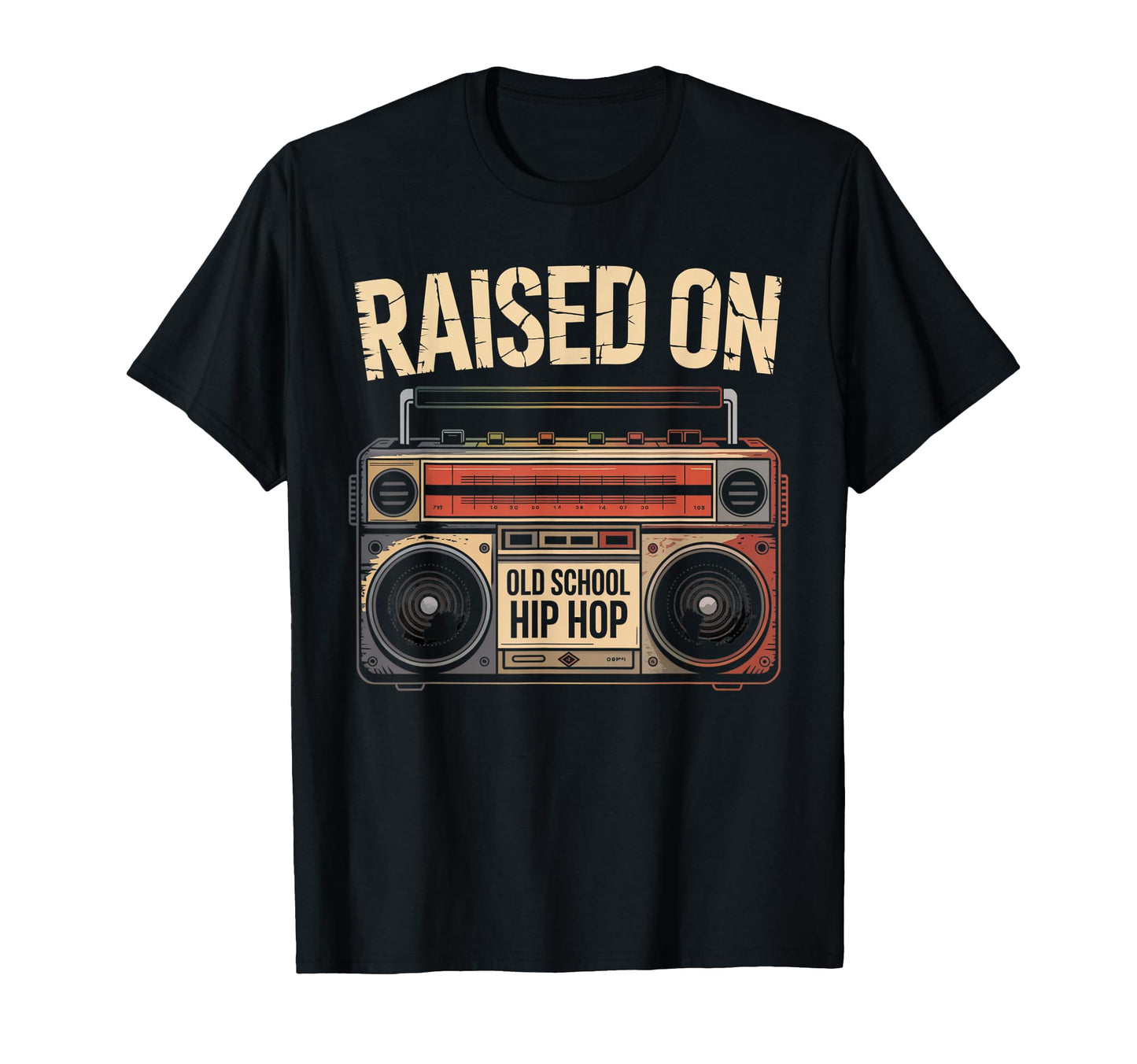 90S Hip Hop Boombox Music Old School T-Shirt - Streetwear Style Men Women - T-Shirt, Sweatshirt, Hoodie