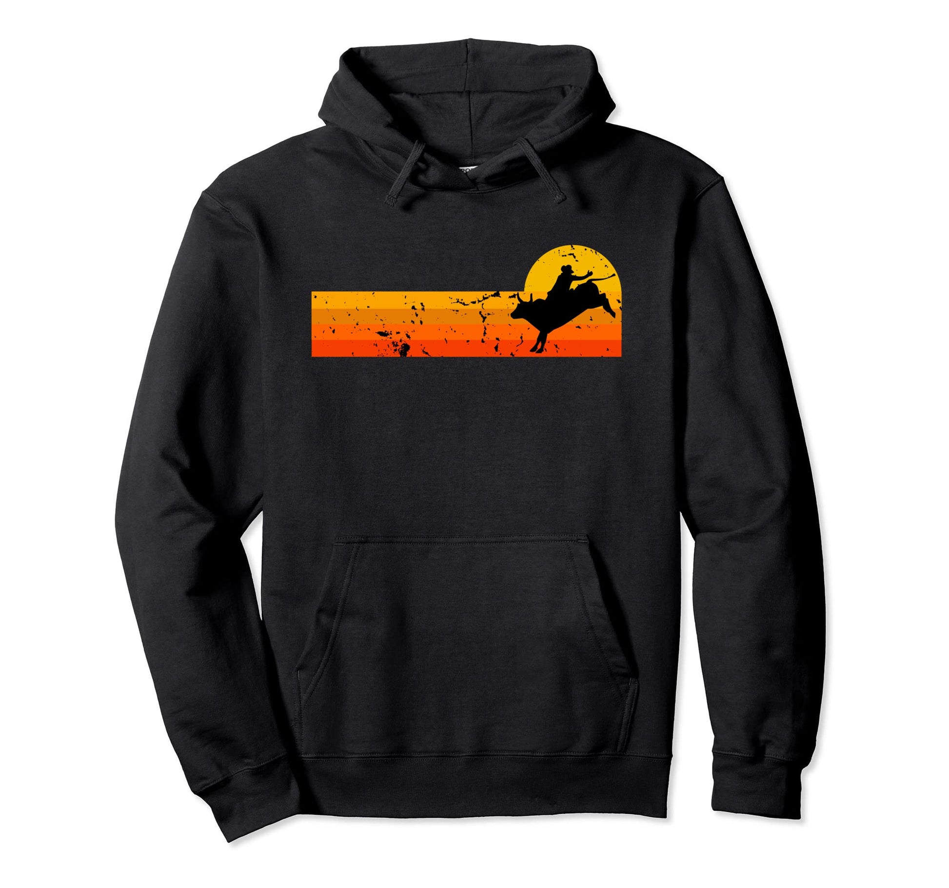 Bull Riding Rodeo Cowboy Country Hoodie - Casual Everyday Wear Unisex - T-Shirt, Sweatshirt, Hoodie