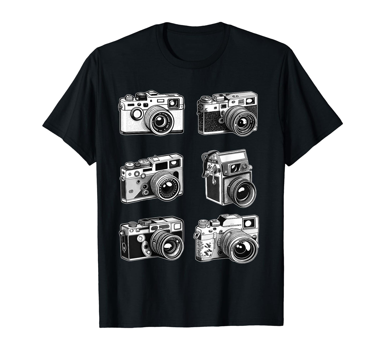 Photography Cameras Old School Film T-Shirt - Fun Novelty Design Unisex - T-Shirt, Sweatshirt, Hoodie