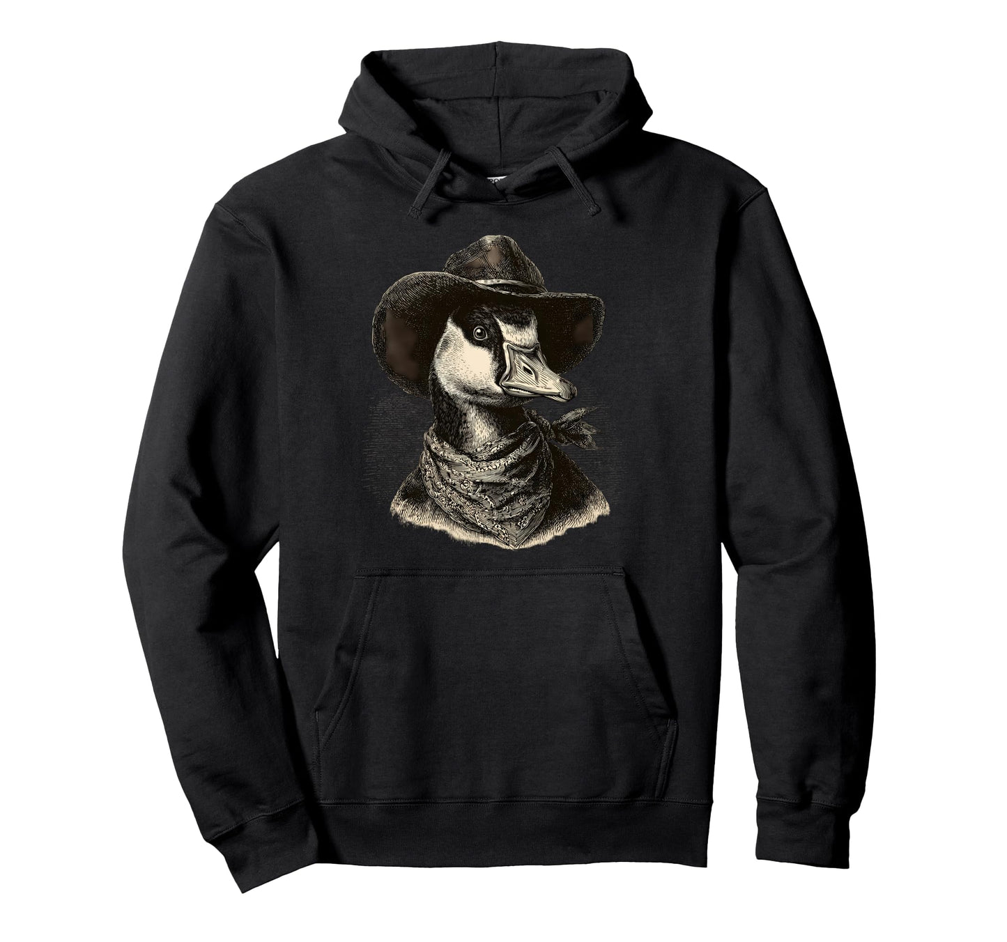 Goose Cowboy Rodeo Cowgirl Western Country Hoodie - Custom Art Print Unisex - T-Shirt, Sweatshirt, Hoodie