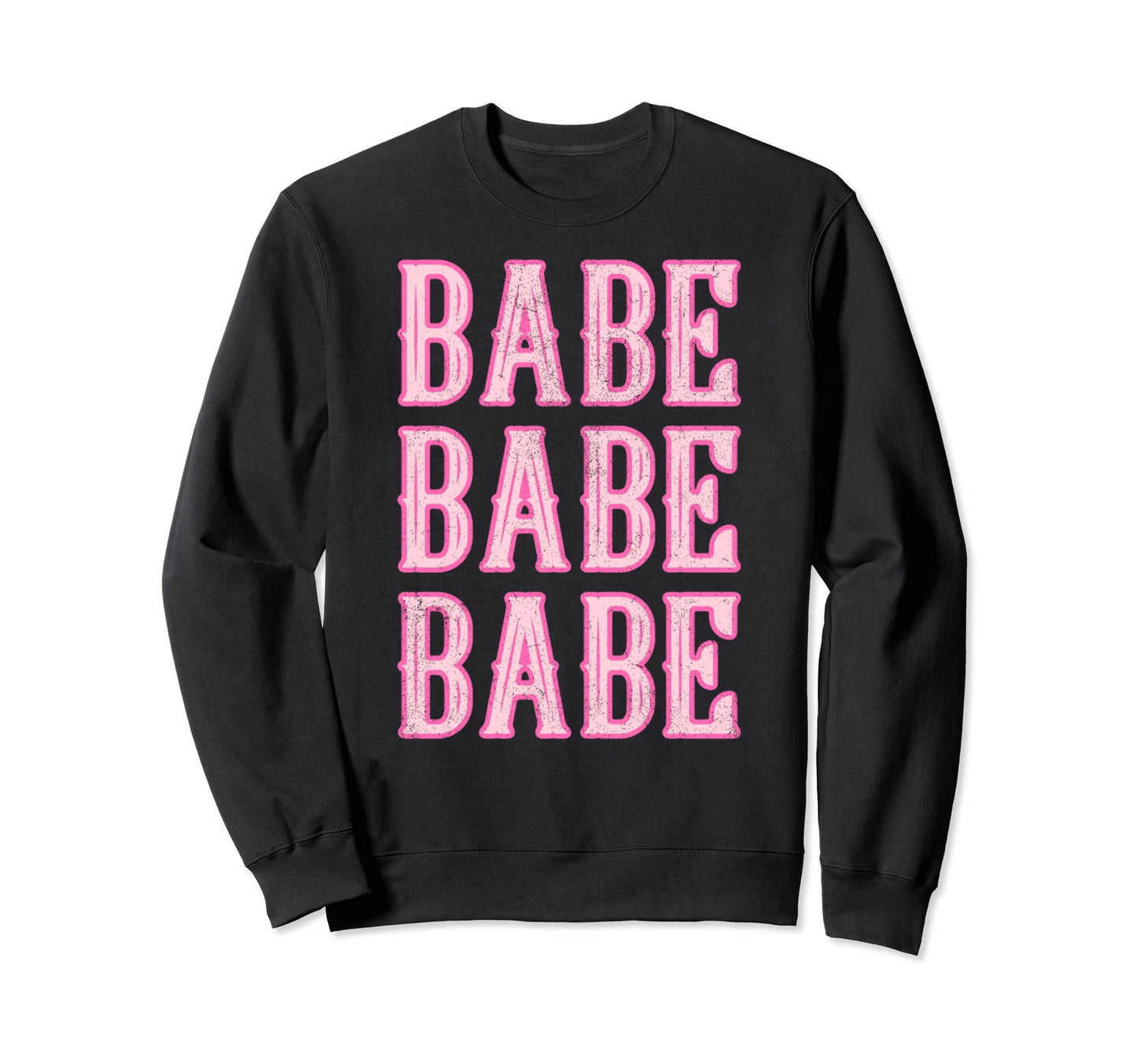 Western Babe Rodeo Cowgirl Sweatshirt - Graphic Print Men Women - T-Shirt, Sweatshirt, Hoodie