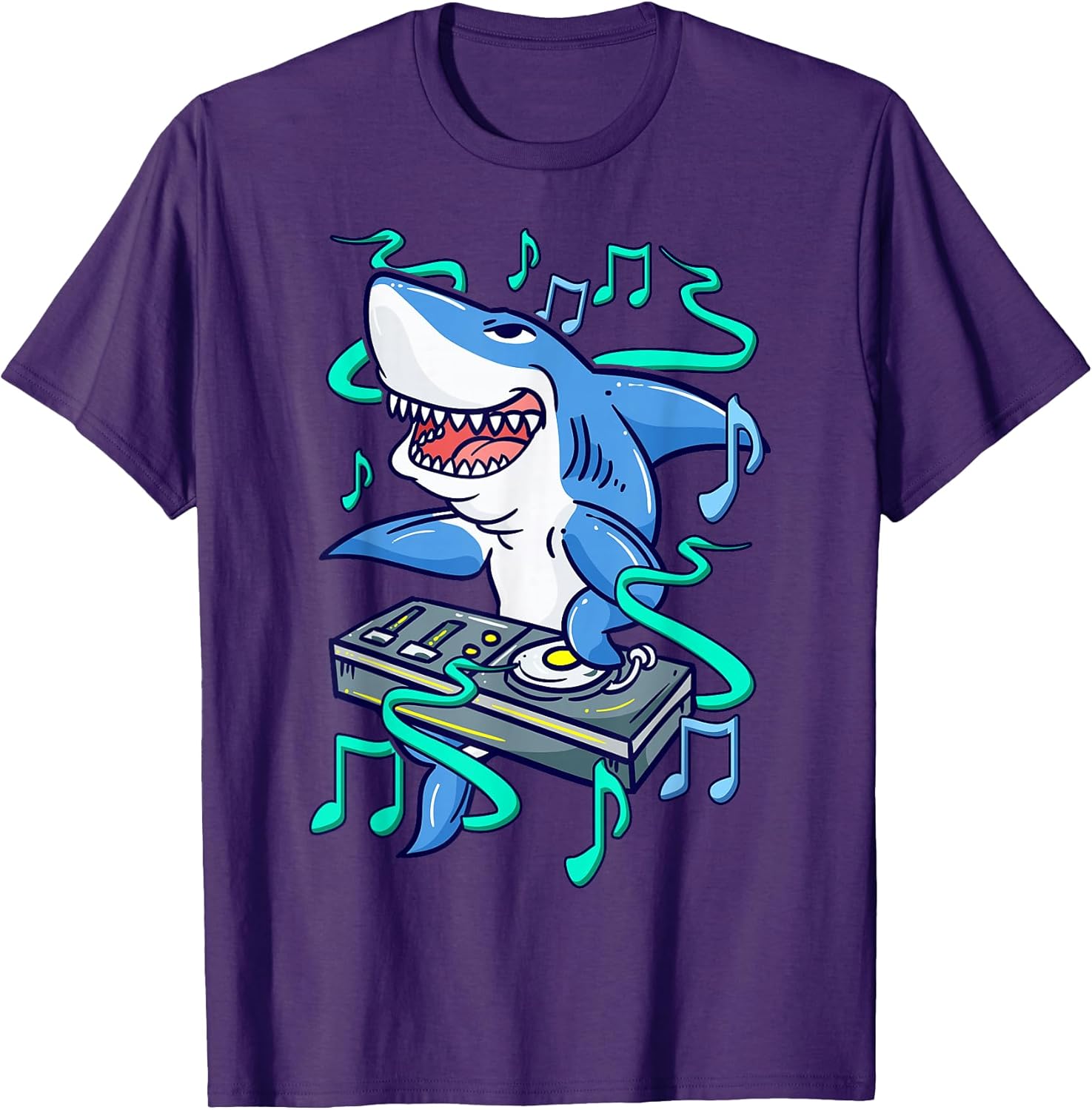 Shark DJ Merch Co. - Adult & Kids T-Shirts, Sweatshirts & Hoodies apparel design preview 1