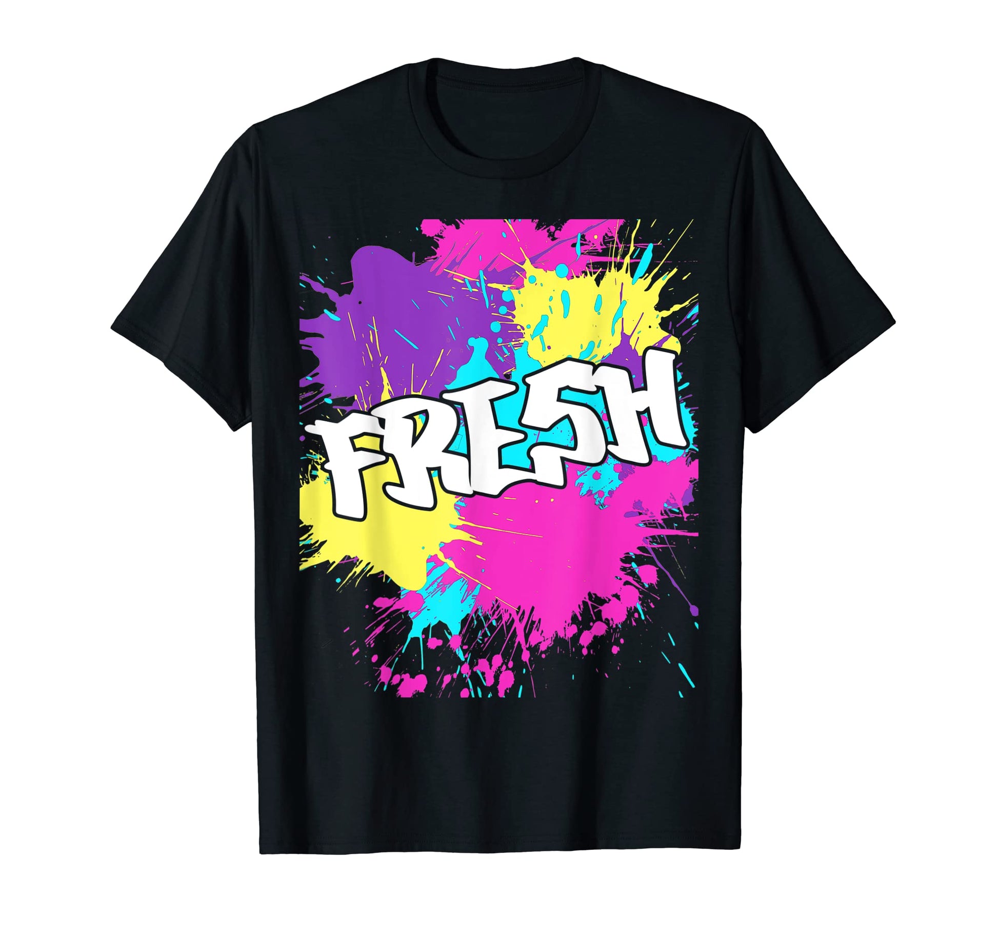 Hip Hop 80S 90S Fresh T-Shirt - Trendy Graphic for Adults - T-Shirt, Sweatshirt, Hoodie