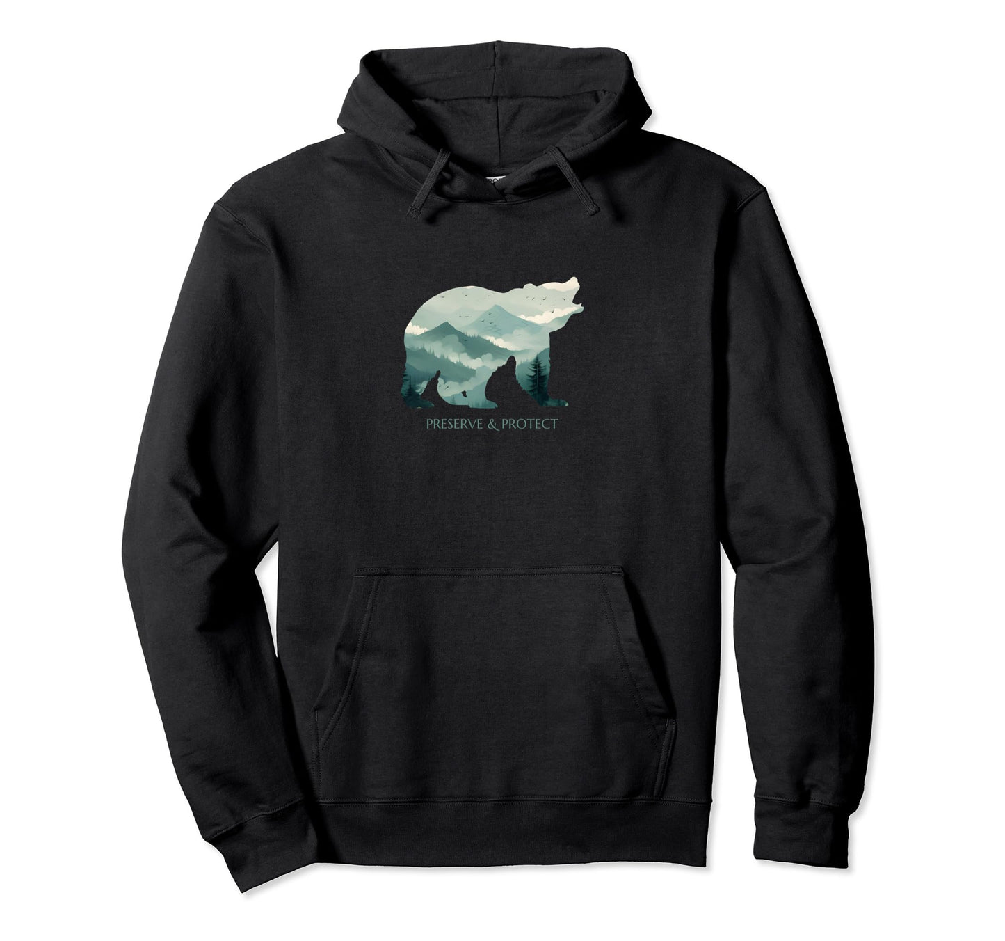 Preserve Protect National Park Hoodie - Custom Art Print Men Women - T-Shirt, Sweatshirt, Hoodie