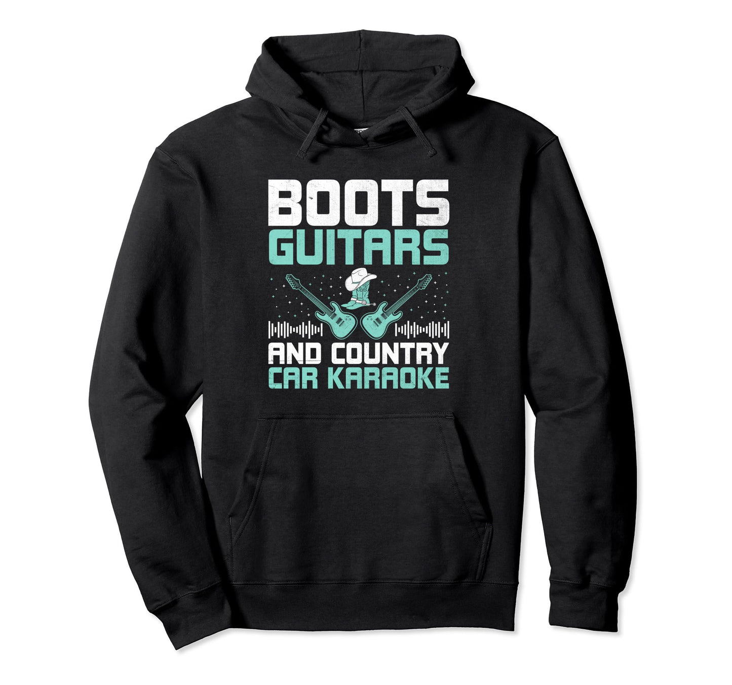 County Music Music Lover Western Hoodie - Casual Everyday Wear Men Women - T-Shirt, Sweatshirt, Hoodie