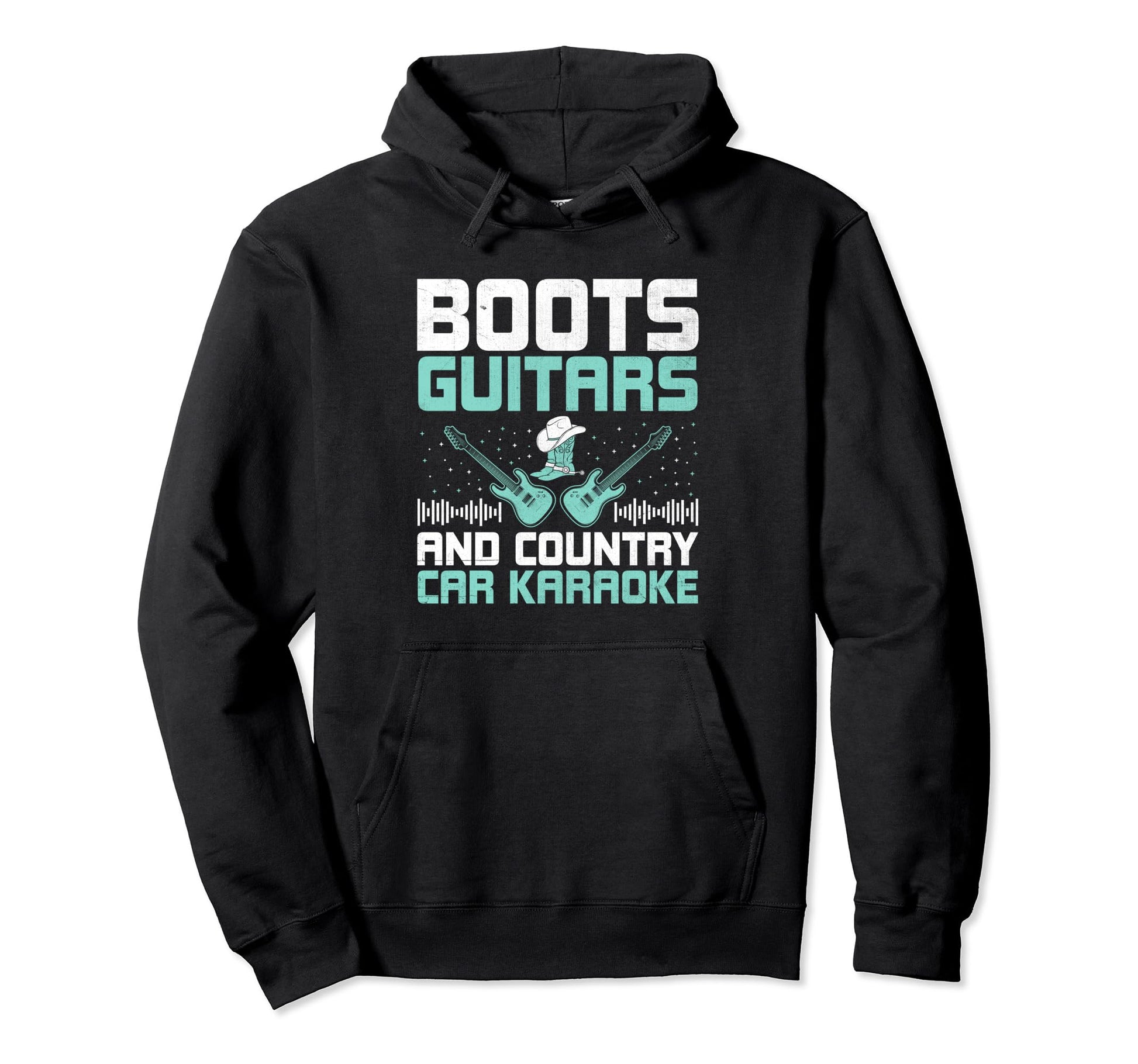 County Music Music Lover Western Hoodie - Casual Everyday Wear Men Women - T-Shirt, Sweatshirt, Hoodie
