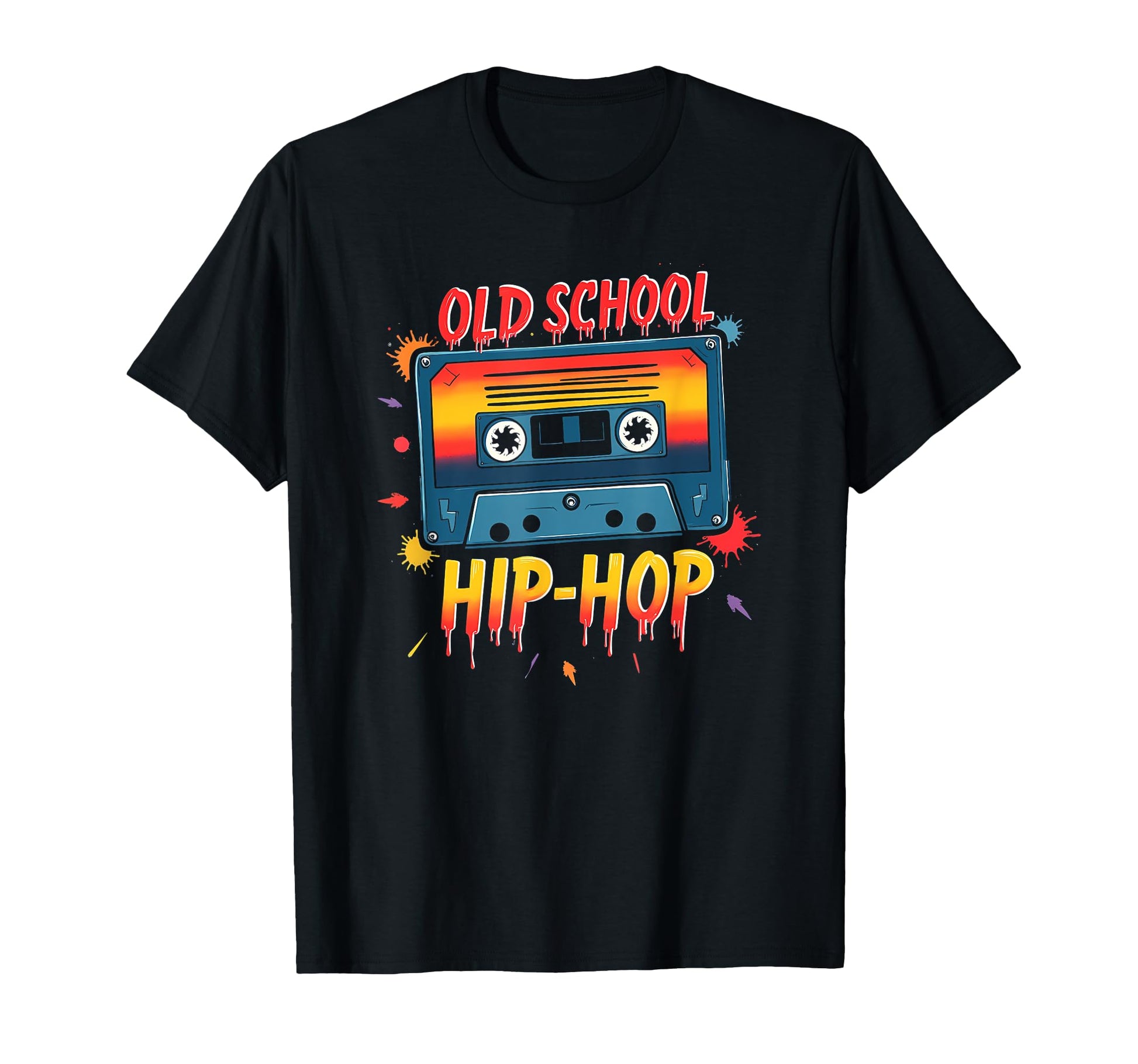 Exciting Old School Hiphop Cassette T-Shirt - Graphic Print for Adults - T-Shirt, Sweatshirt, Hoodie