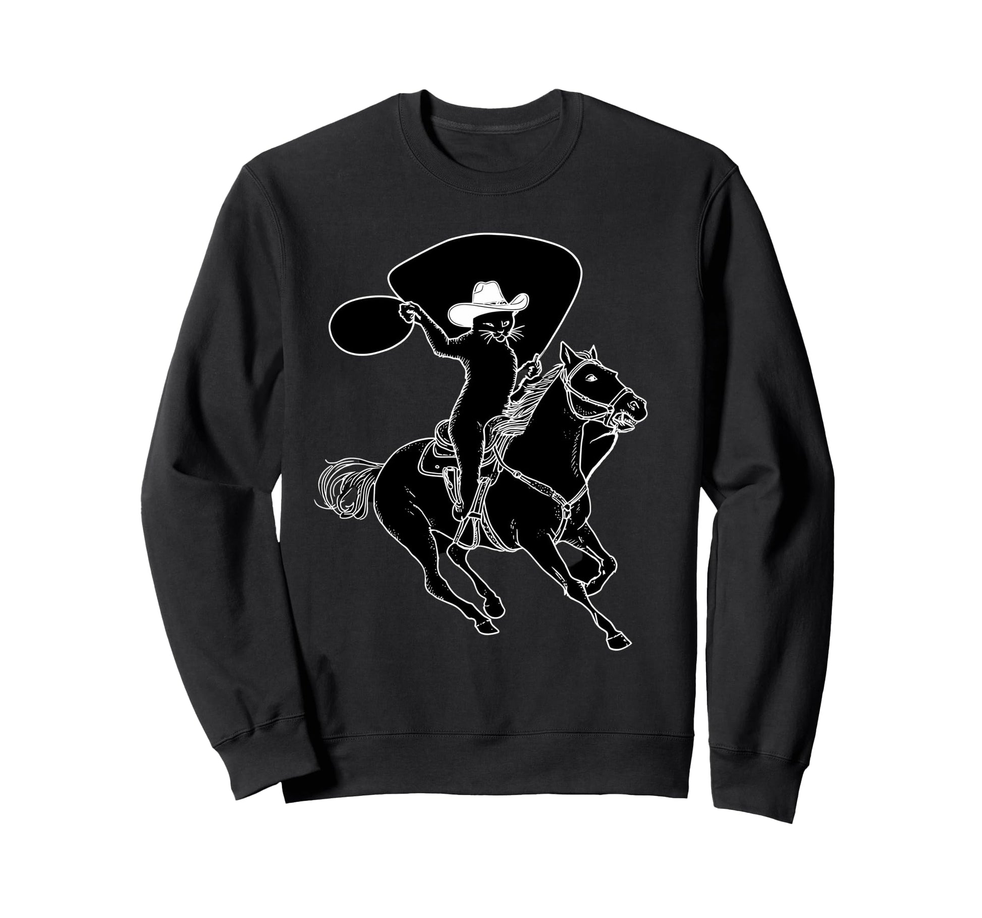 Western Country Cowgirl Funny Sweatshirt - Custom Art Print Men Women - T-Shirt, Sweatshirt, Hoodie