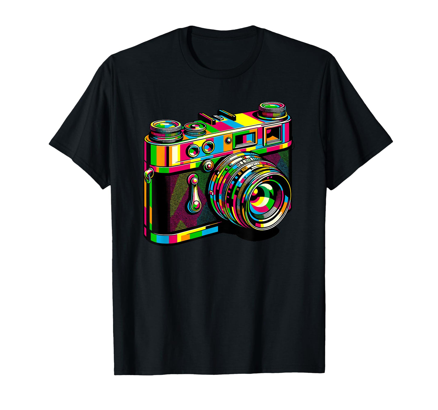 Camera Photographer Photography T-Shirt - Custom Art Print for Adults - T-Shirt, Sweatshirt, Hoodie