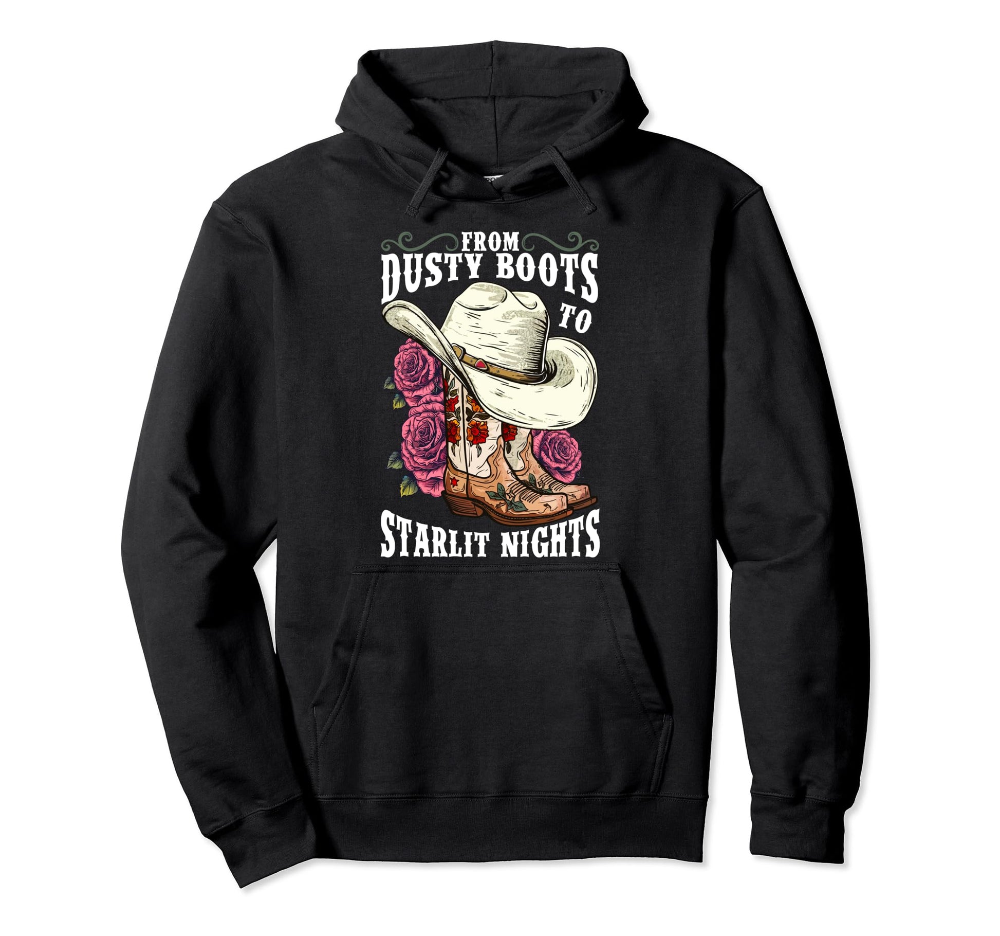 Western Fans Western Cowboy Culture Hoodie - Casual Everyday Wear Men Women - T-Shirt, Sweatshirt, Hoodie