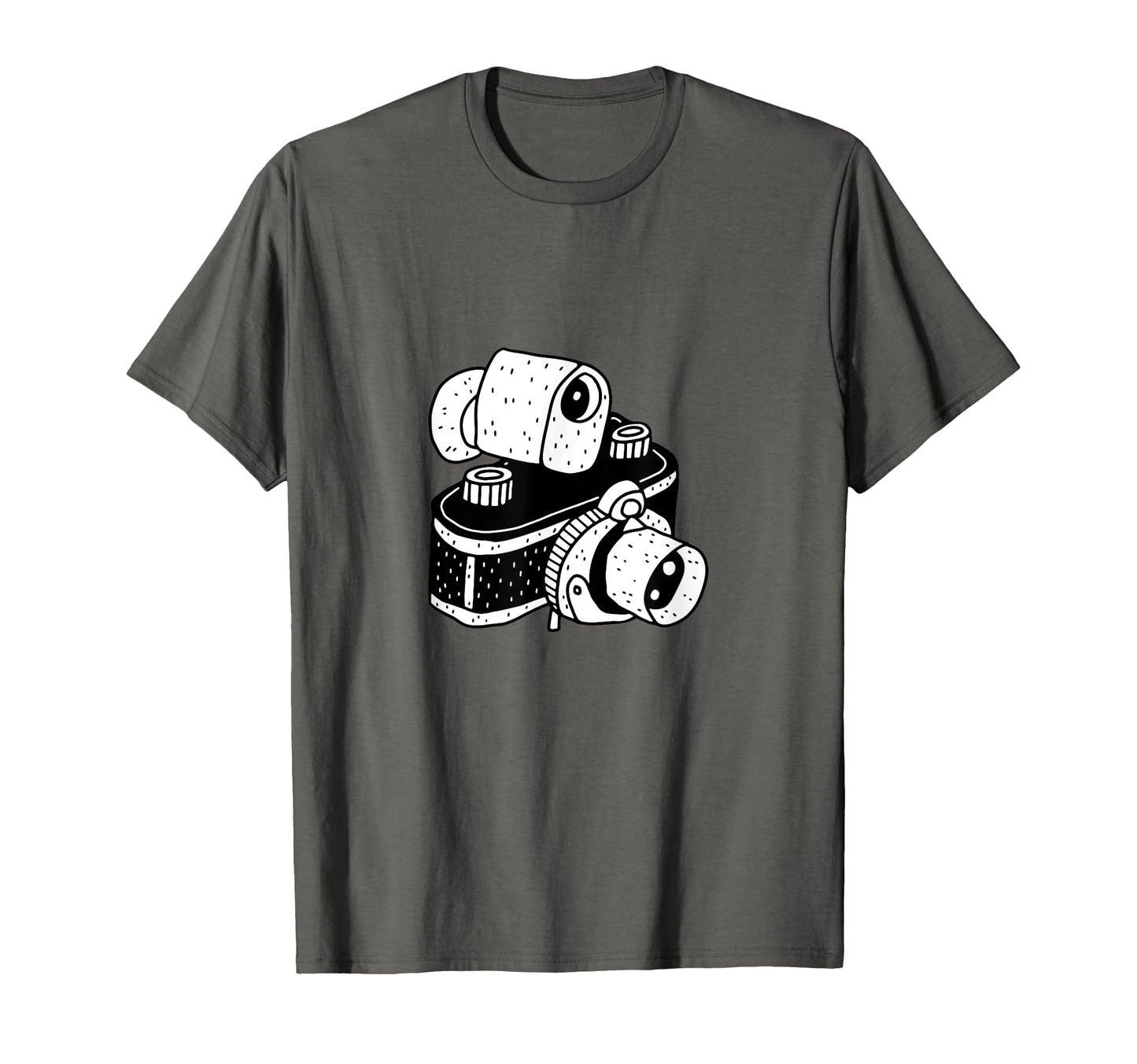 Analog Camera Illustration T-Shirt - Minimalist Print Men Women - T-Shirt, Sweatshirt, Hoodie