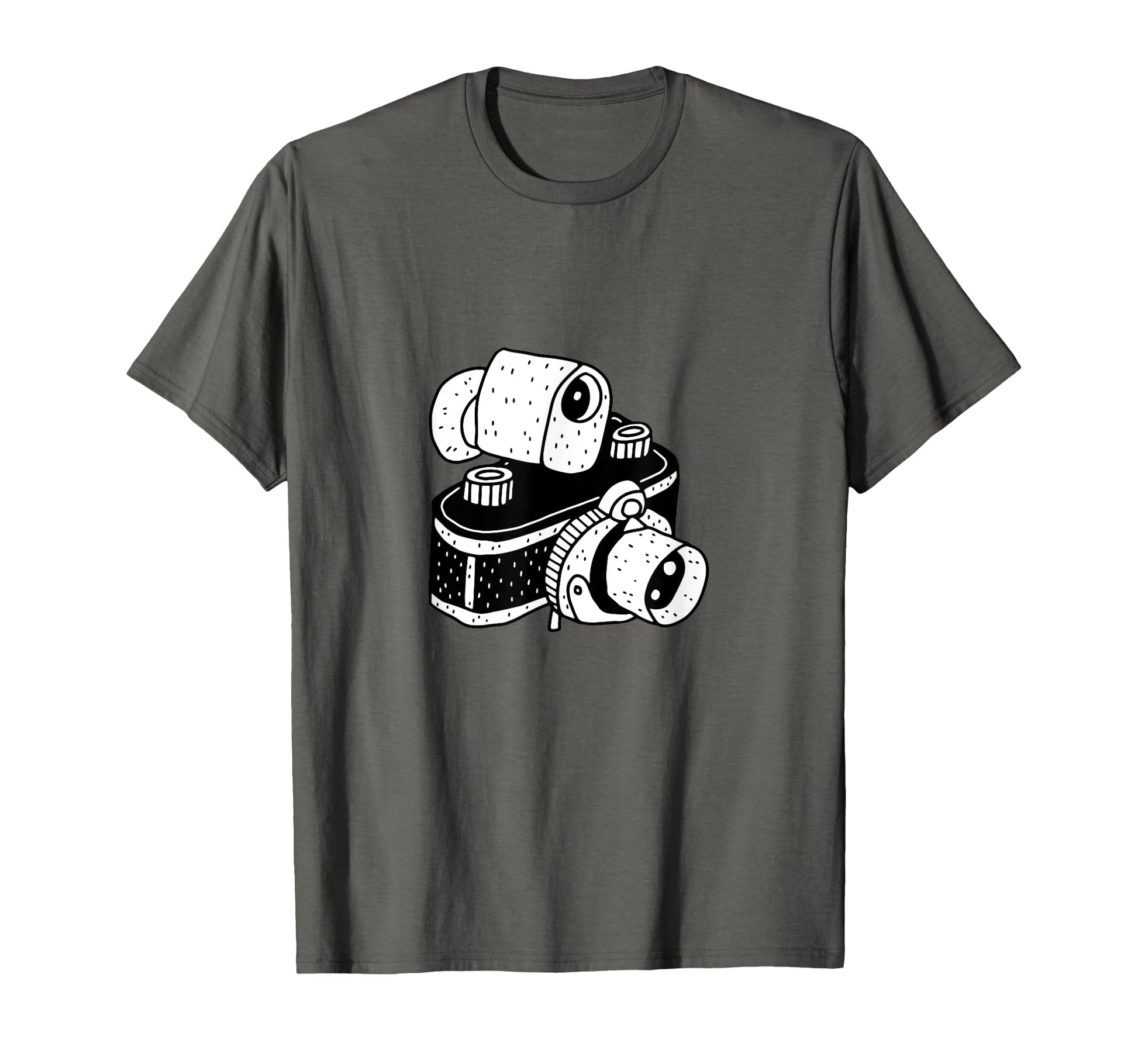 Analog Camera Illustration T-Shirt - Minimalist Print Men Women - T-Shirt, Sweatshirt, Hoodie