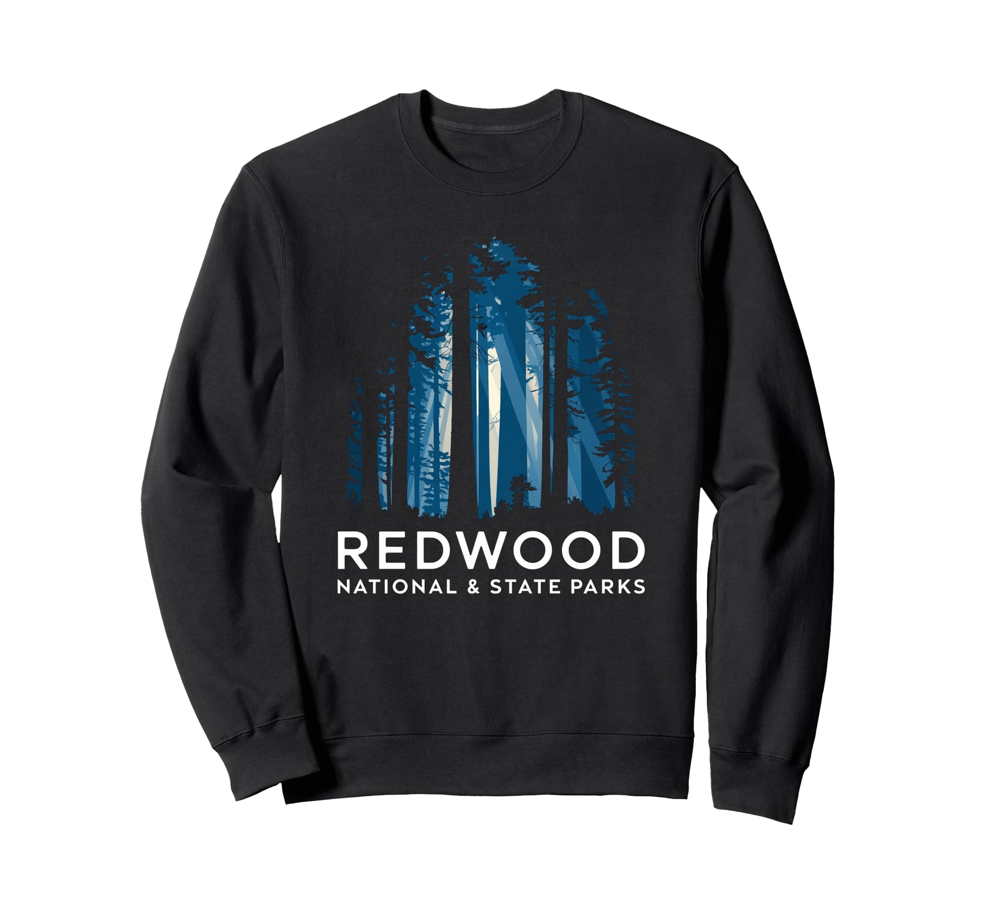 Redwood National State Parks Usa Sweatshirt - Graphic Print for Adults - T-Shirt, Sweatshirt, Hoodie