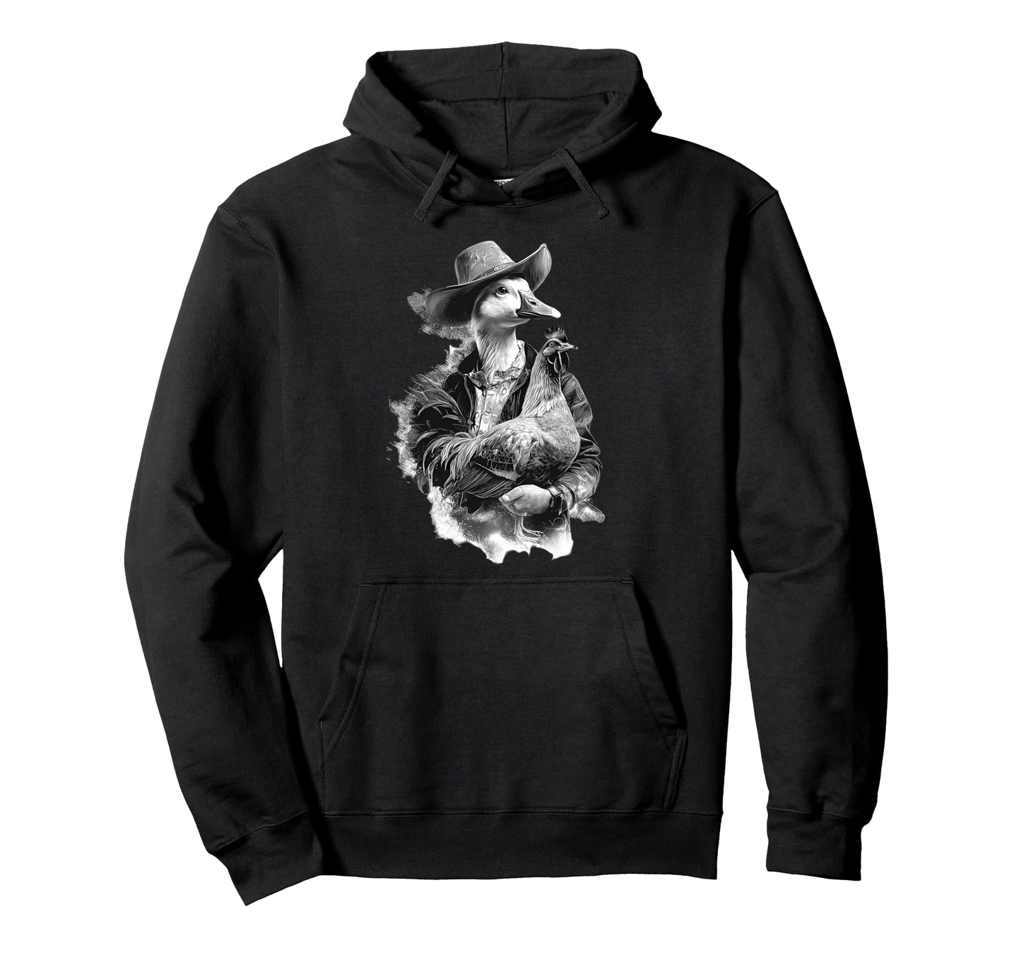 Goose Cowboy Rodeo Cowgirl Western Hoodie - Aesthetic Graphic Men Women - T-Shirt, Sweatshirt, Hoodie