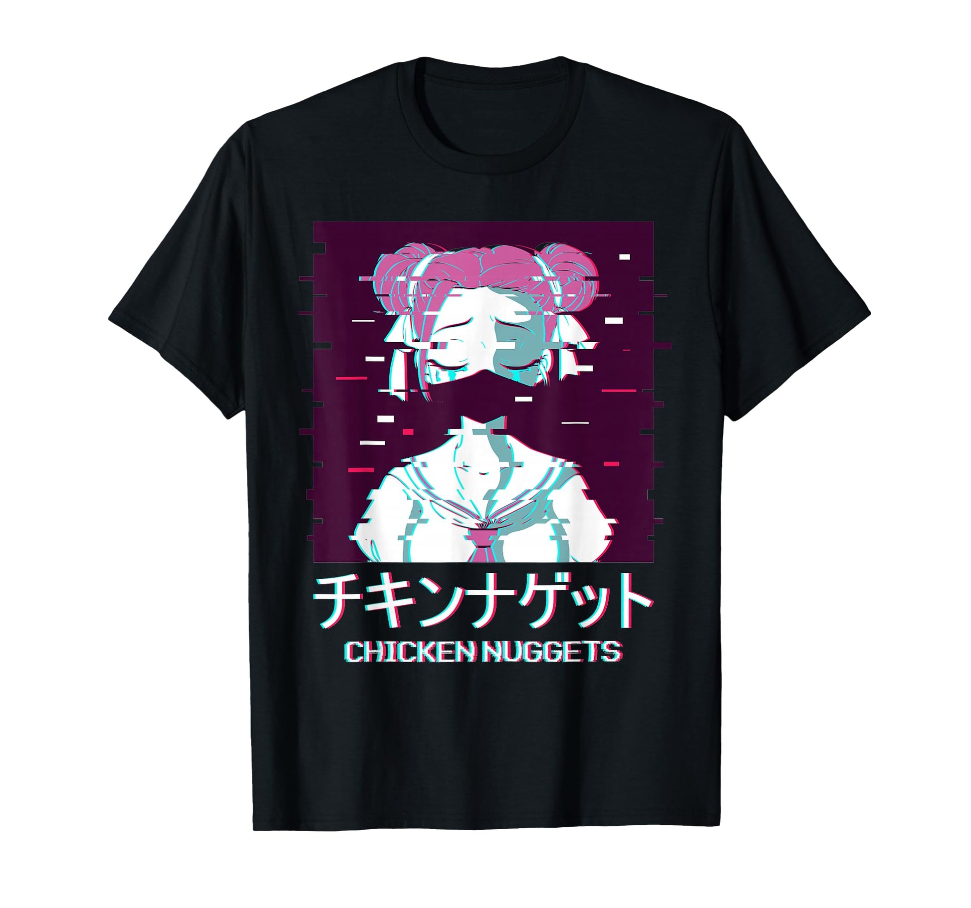 Geisha Anime Japan Vaporwave Aesthetic T-Shirt - Aesthetic Graphic Unisex - T-Shirt, Sweatshirt, Hoodie
