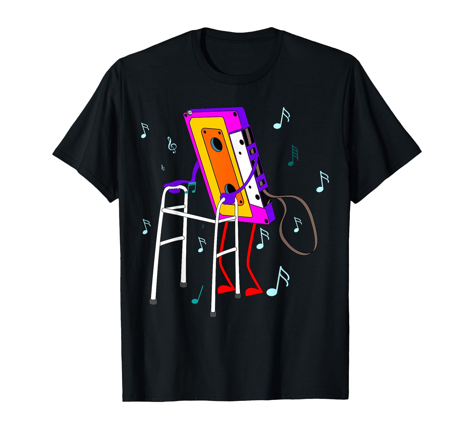 Cassette Tape 70S 80S 90S Music T-Shirt - Custom Art Print Unisex - T-Shirt, Sweatshirt, Hoodie