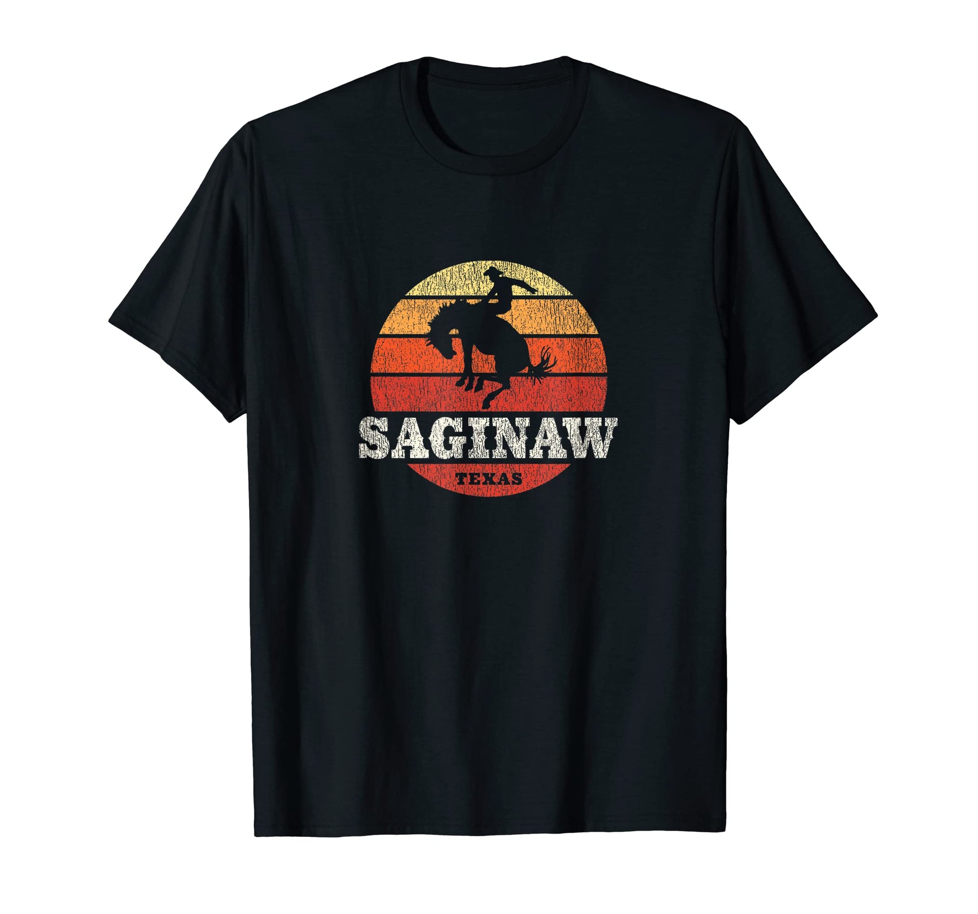 Saginaw Tx Country Western T-Shirt - Fun Novelty Design Unisex - T-Shirt, Sweatshirt, Hoodie
