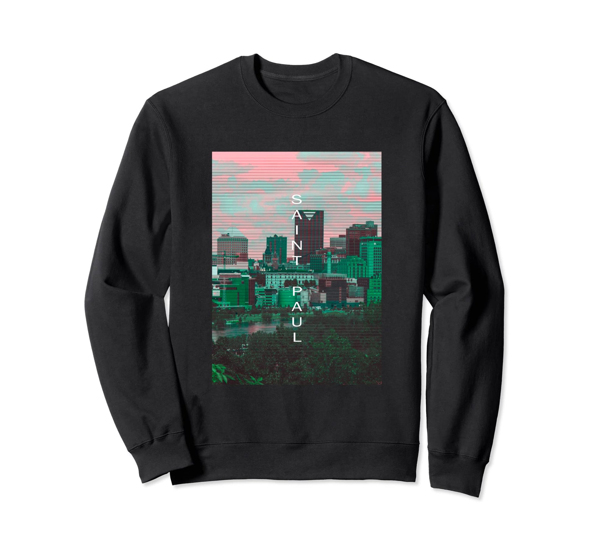 Minnesota Vaporwave Aesthetic Sweatshirt - Casual Everyday Wear Unisex - T-Shirt, Sweatshirt, Hoodie