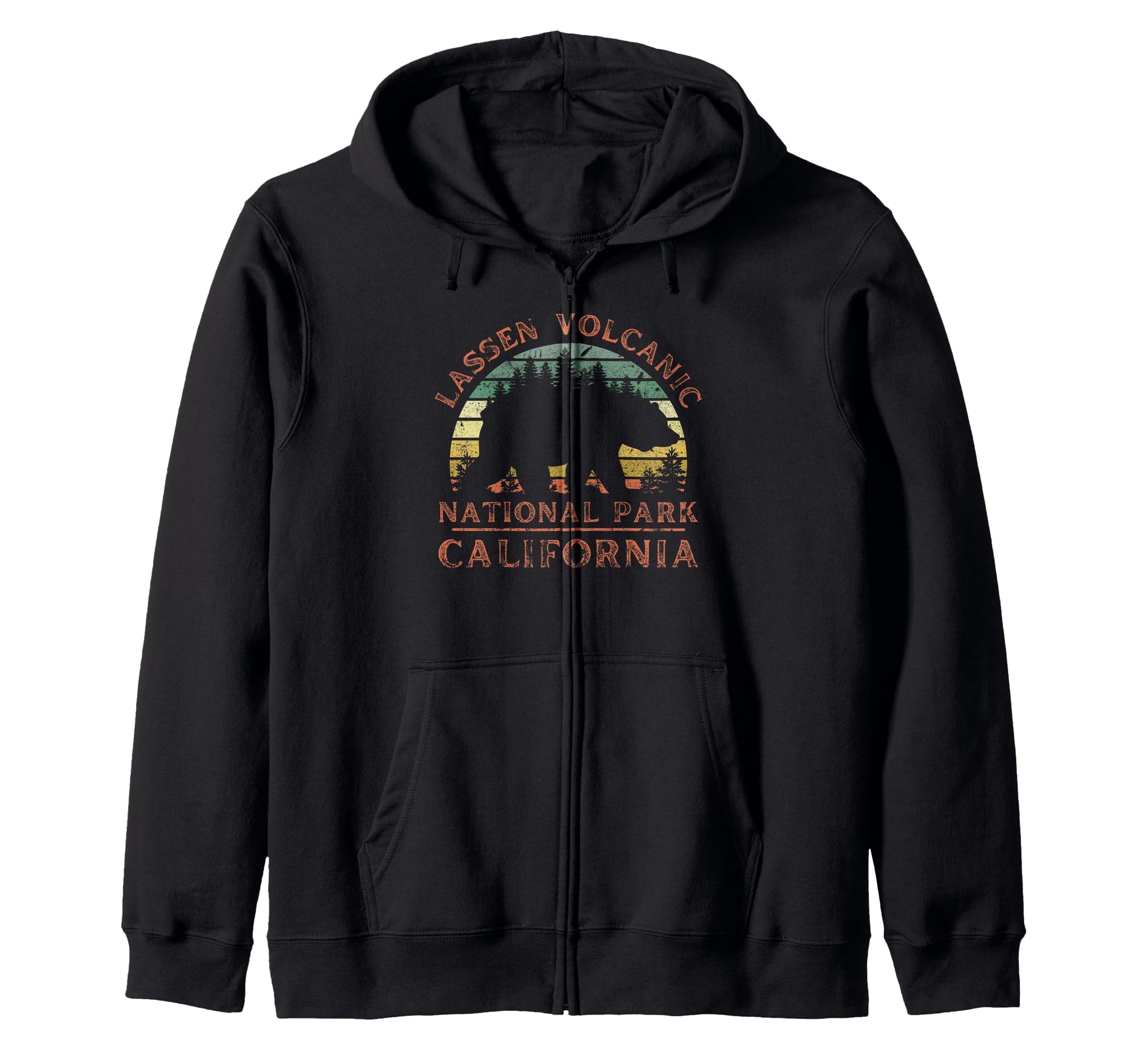 Lassen Volcanic National Park California Hoodie - Graphic Print Men Women - T-Shirt, Sweatshirt, Hoodie