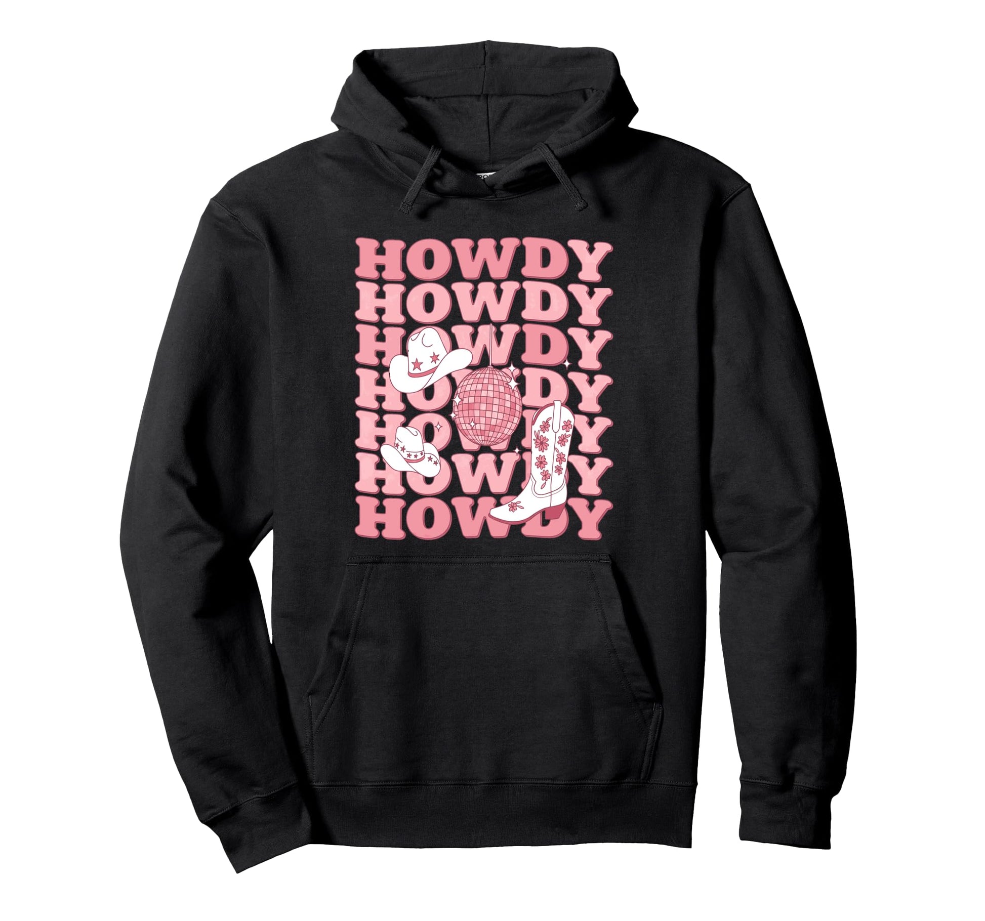 Howdy Country Rodeo Western Howdy Hoodie - Trendy Graphic for Adults - T-Shirt, Sweatshirt, Hoodie