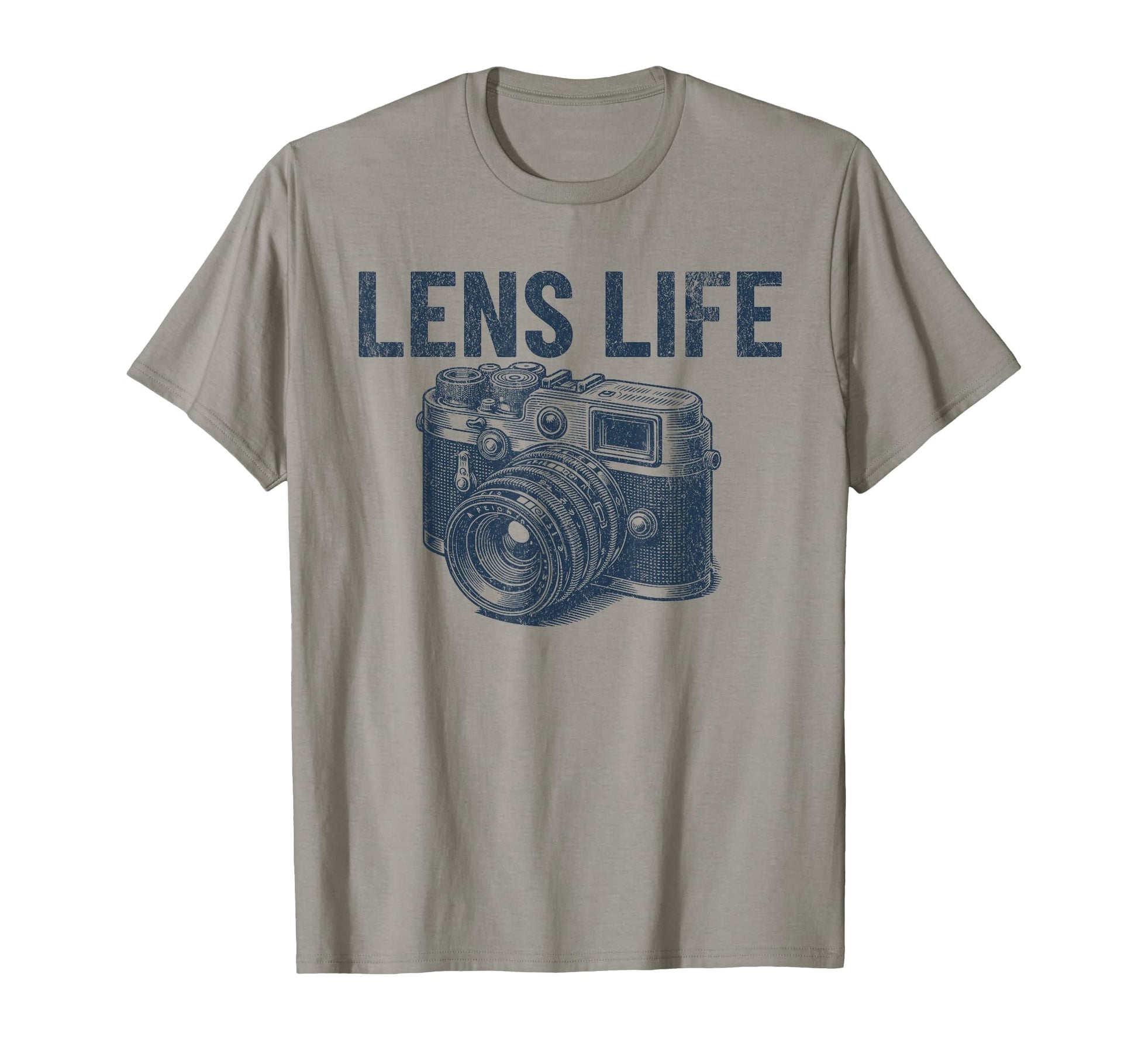 Lens Life Camera Photographer Mens T-Shirt - Aesthetic Graphic Men Women - T-Shirt, Sweatshirt, Hoodie