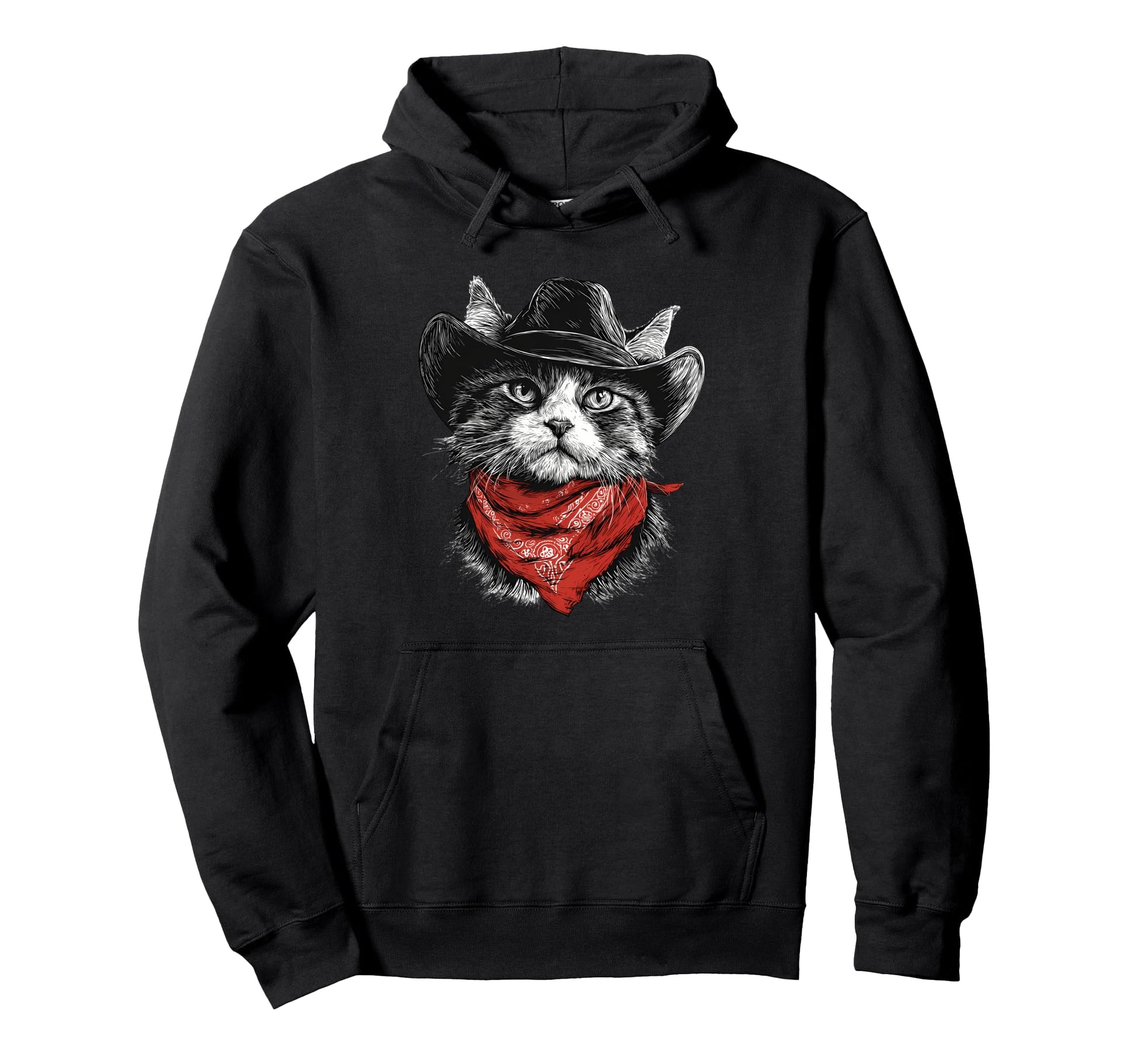Western Country Cowgirl Funny Cowboy Hoodie - Custom Art Print for Adults - T-Shirt, Sweatshirt, Hoodie