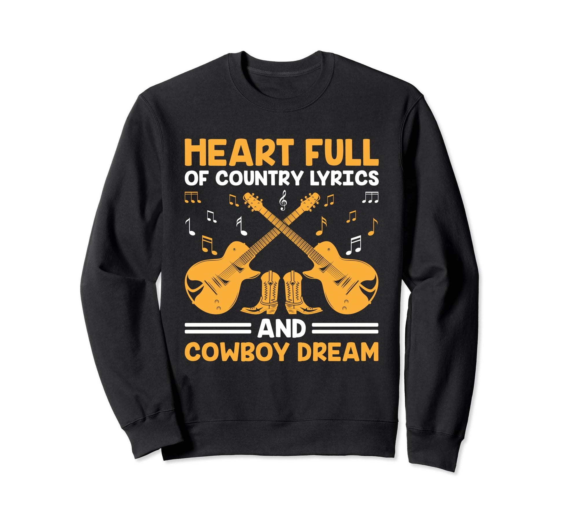 County Music Music Lover Sweatshirt - Casual Everyday Wear for Adults - T-Shirt, Sweatshirt, Hoodie