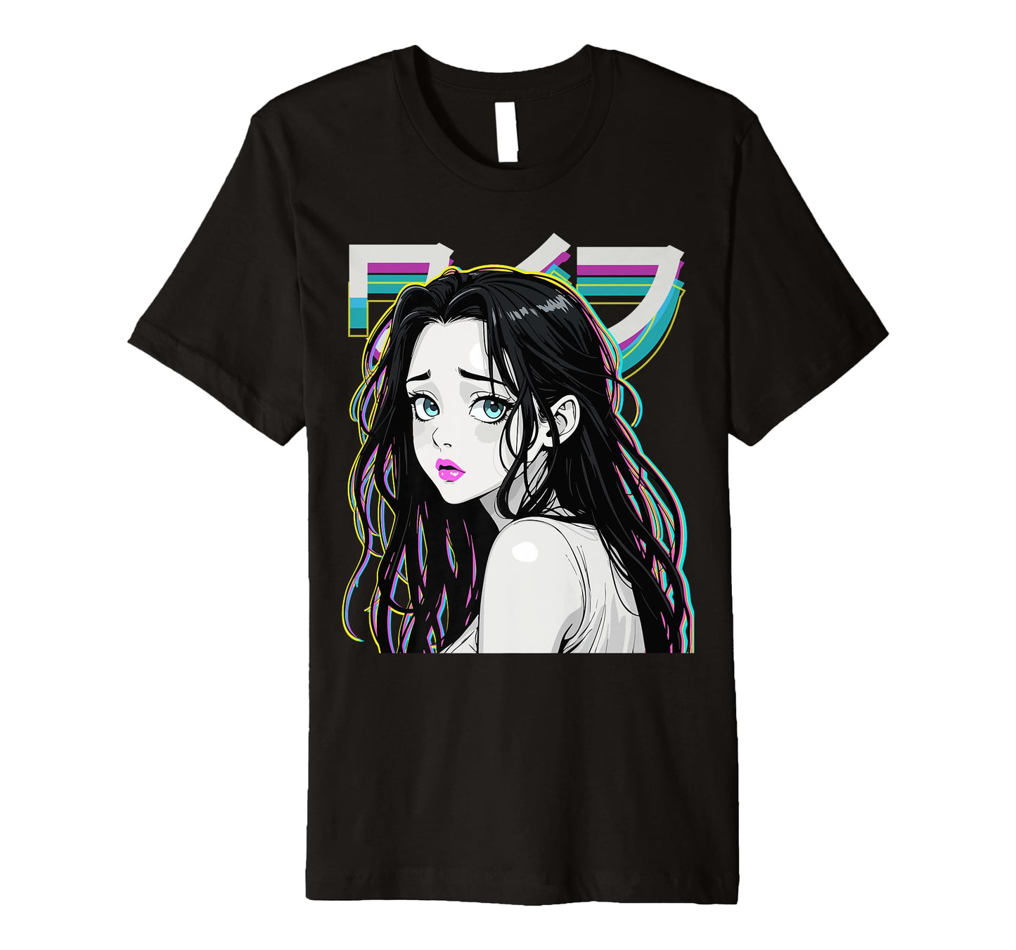 Anime Waifu Japanese Aesthetic T-Shirt - Aesthetic Graphic Men Women - T-Shirt, Sweatshirt, Hoodie