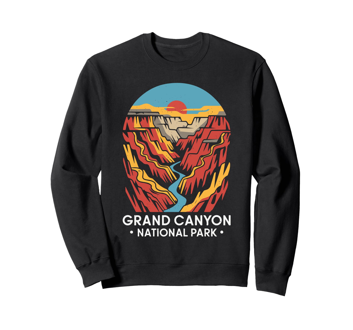 Grand Canyon National Park Scenic Sweatshirt - Aesthetic Graphic Unisex - T-Shirt, Sweatshirt, Hoodie