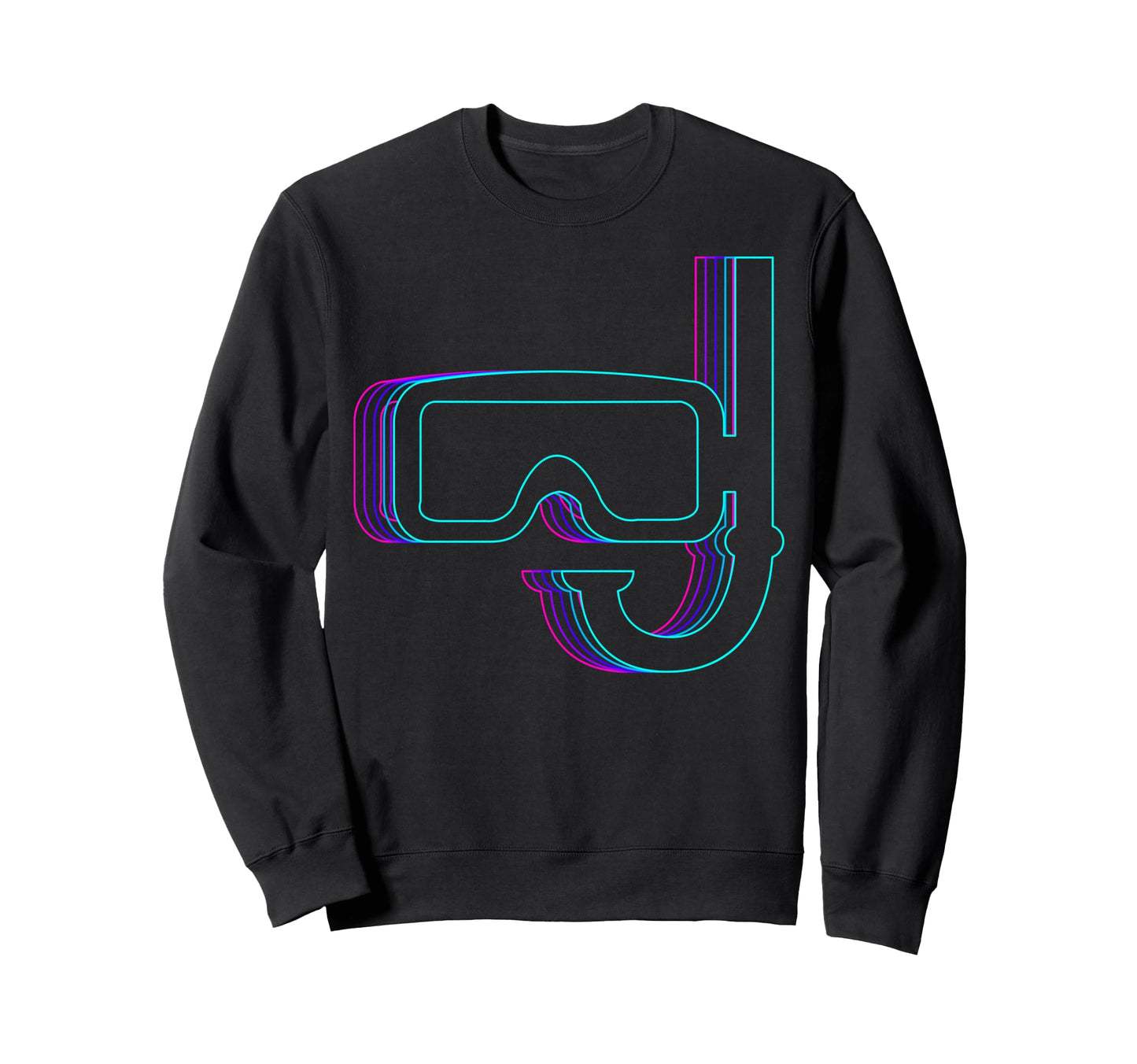 Snorkeling Snorkel Snorkeler Sweatshirt - Custom Art Print Men Women - T-Shirt, Sweatshirt, Hoodie