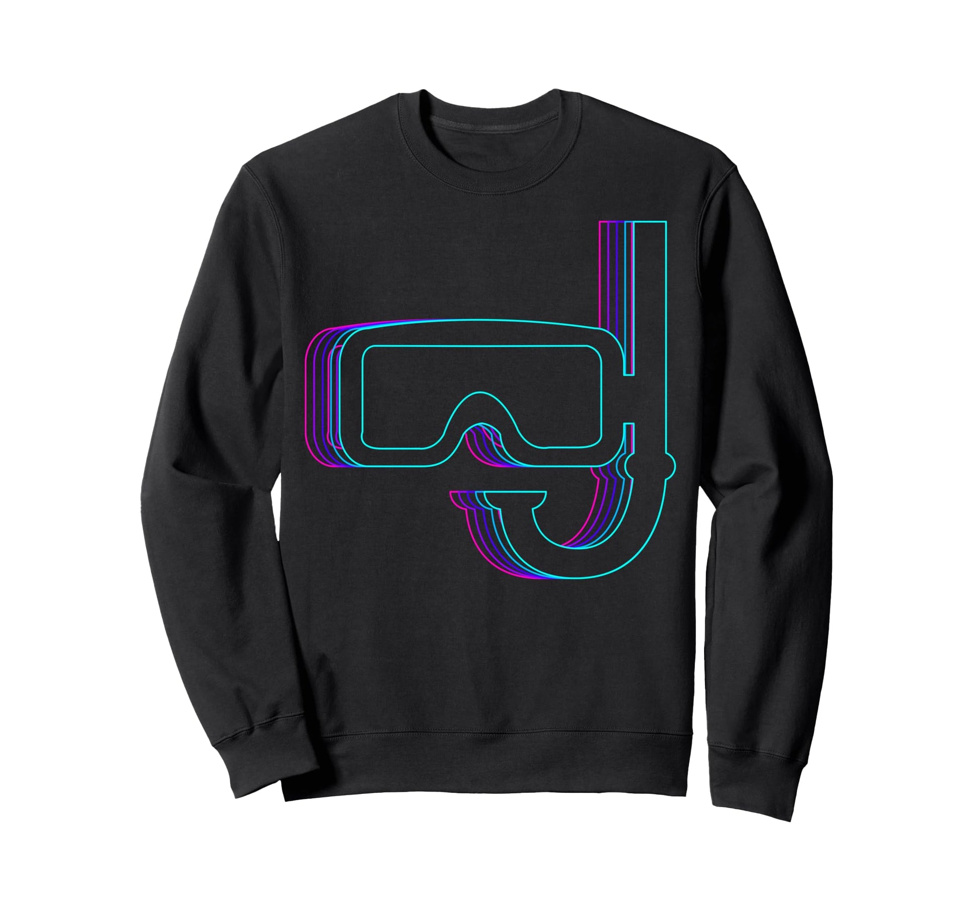 Snorkeling Snorkel Snorkeler Sweatshirt - Custom Art Print Men Women - T-Shirt, Sweatshirt, Hoodie