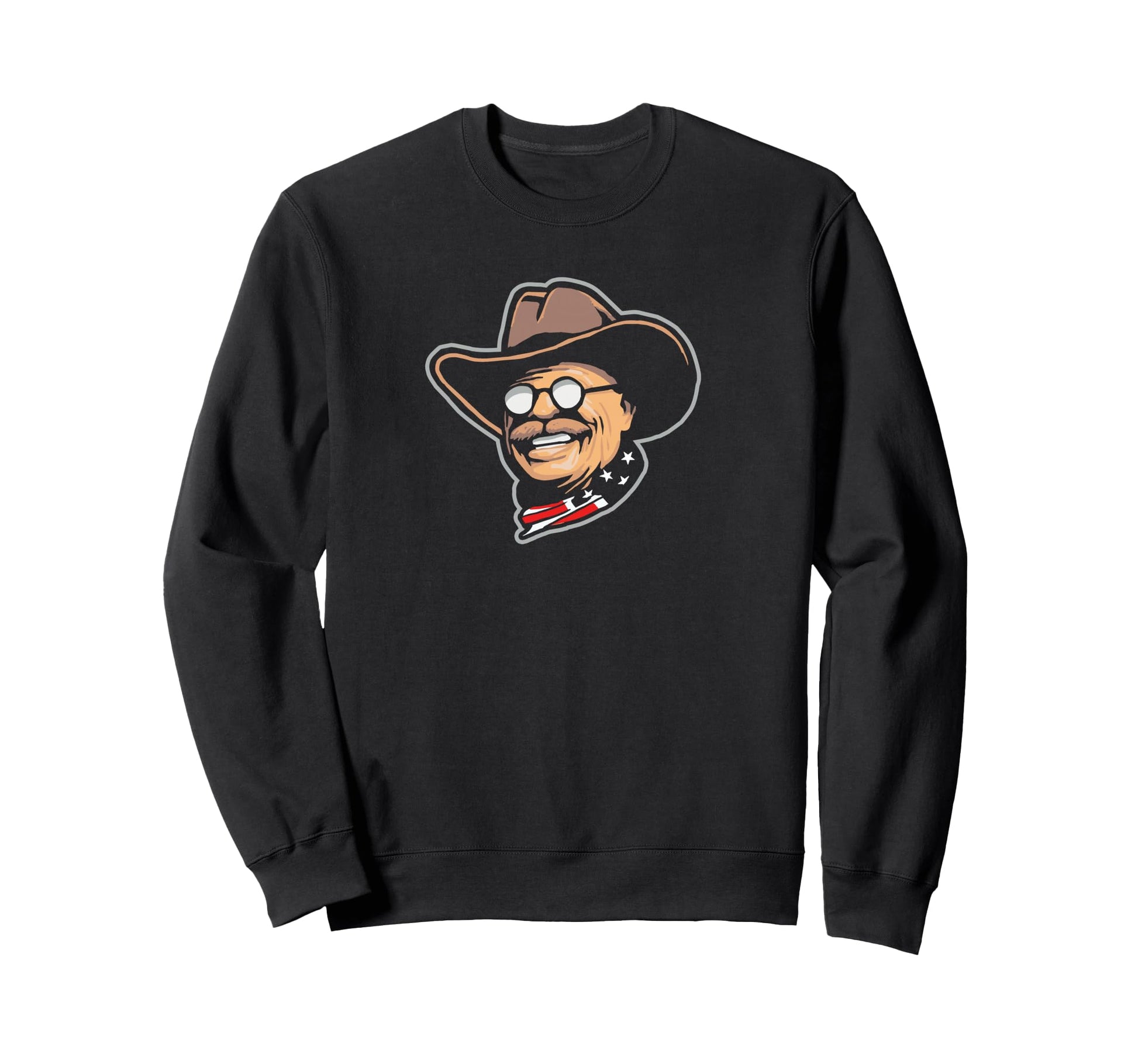 Teddy Roosevelt Rough Rider American Sweatshirt - Novelty Apparel Unisex - T-Shirt, Sweatshirt, Hoodie