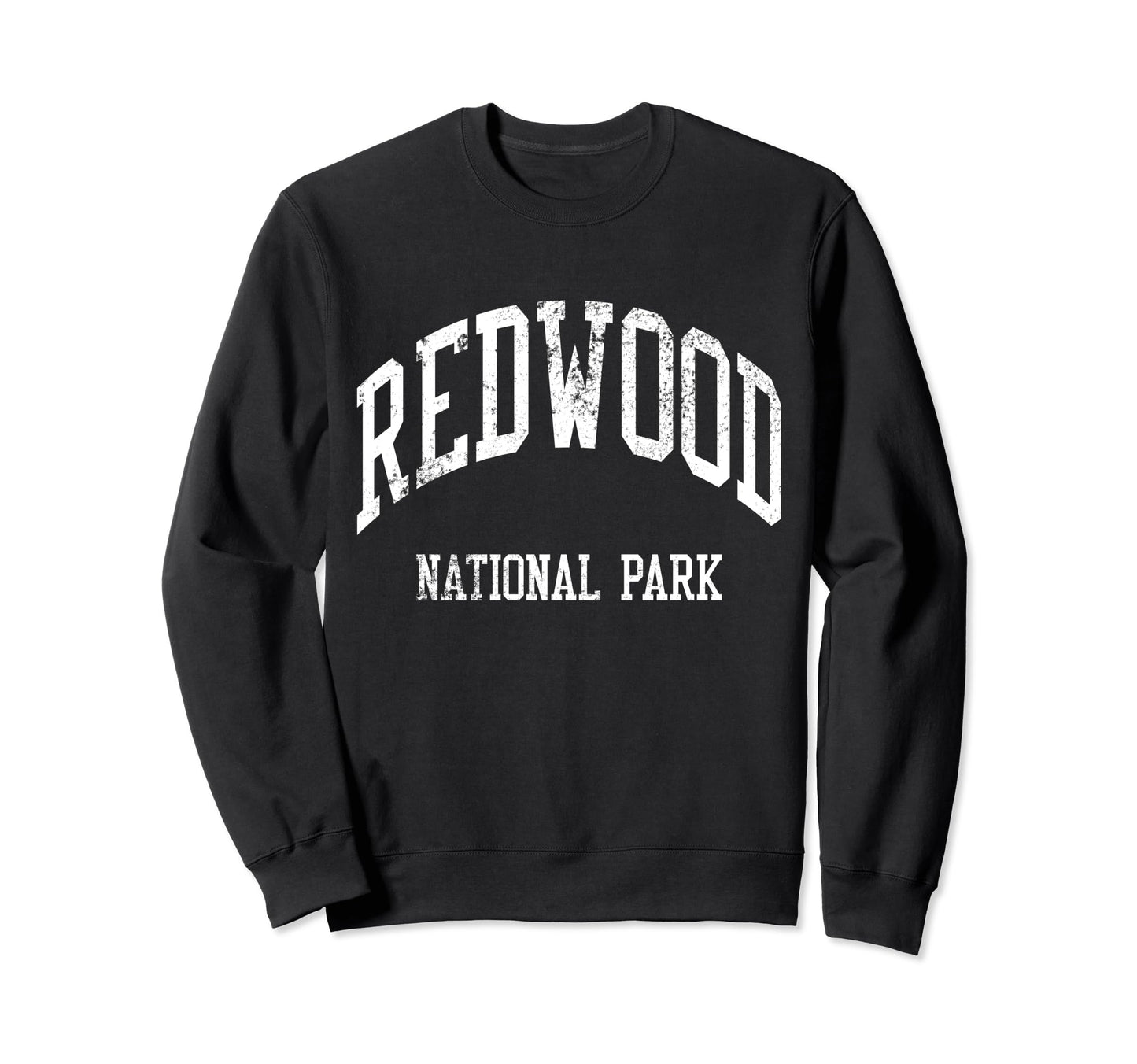 Redwood National Park 70S College Sweatshirt - Trendy Graphic for Adults - T-Shirt, Sweatshirt, Hoodie